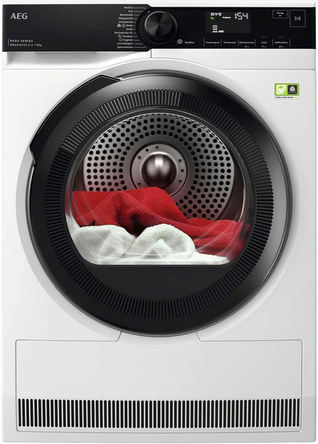 AEG Wärmepumpentrockner »TR8775780«, ProSense® Mengenautomatik günstig online kaufen