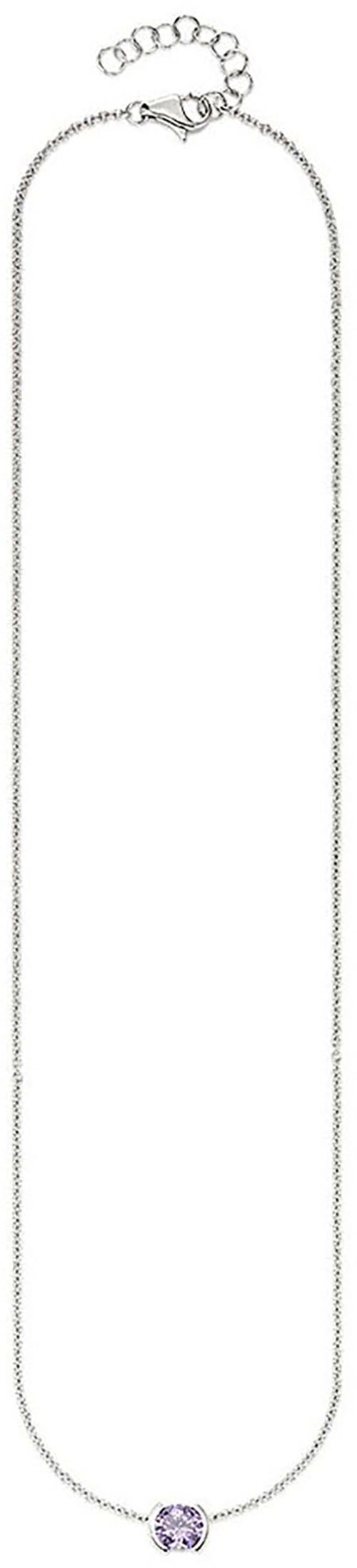 HECHTER PARIS Kette mit Anhänger »Schmuck Geschenk Silber 925 Halsschmuck Halskette mit Anhänger«, mit Zirkonia (synth.)