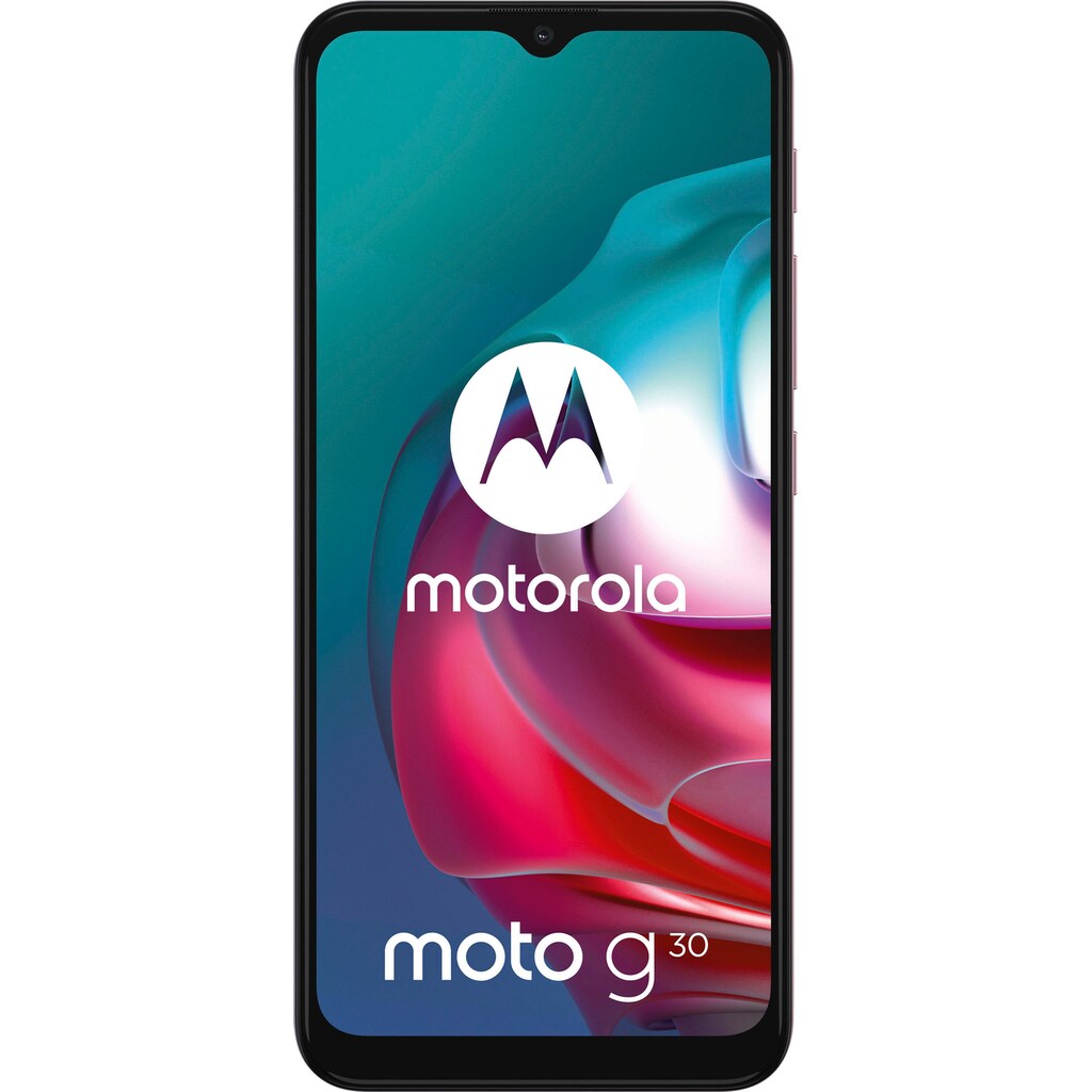 Motorola Smartphone »moto g30«, Pastel Sky, 16,51 cm/6,5 Zoll, 128 GB Speicherplatz, 64 MP Kamera