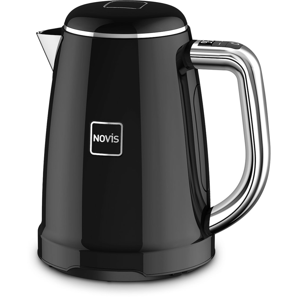 NOVIS Wasserkocher »KTC1 schwarz«, 1,6 l, 2400 W