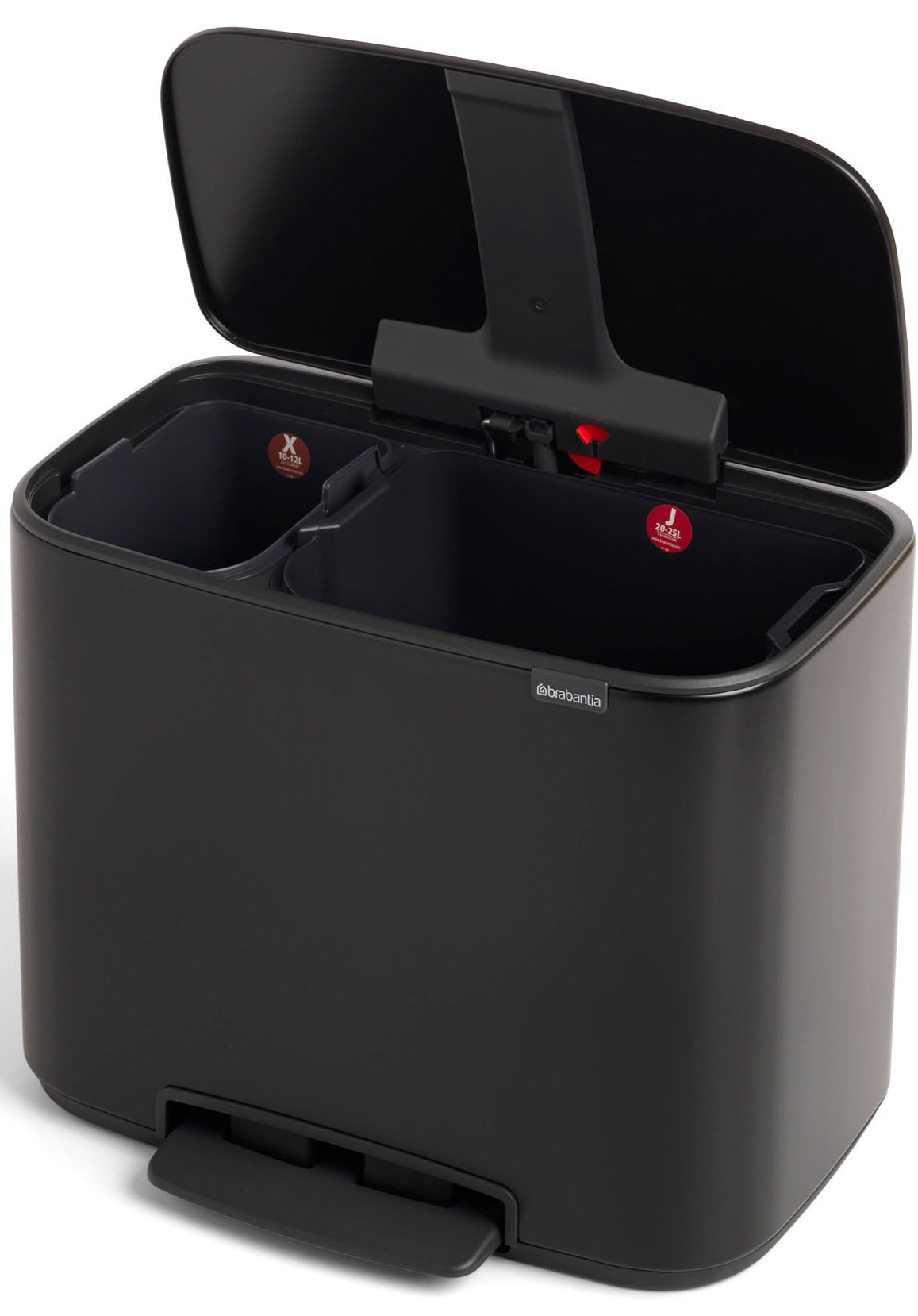 Brabantia Mülleimer »Bo Treteimer, 11 + 23L«, sanft schließender Deckel, mit leichter Pedalbedienung