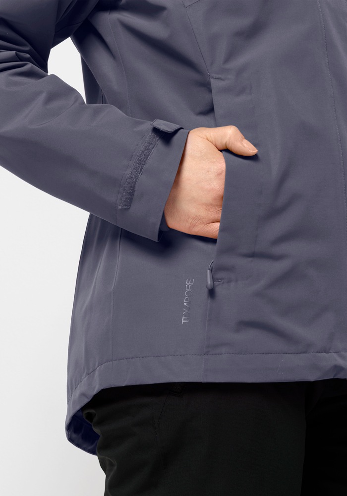 Jack Wolfskin 3-in-1-Funktionsjacke »GEISSHORN 3IN1 JKT W«, (2 teilig), mit Kapuze