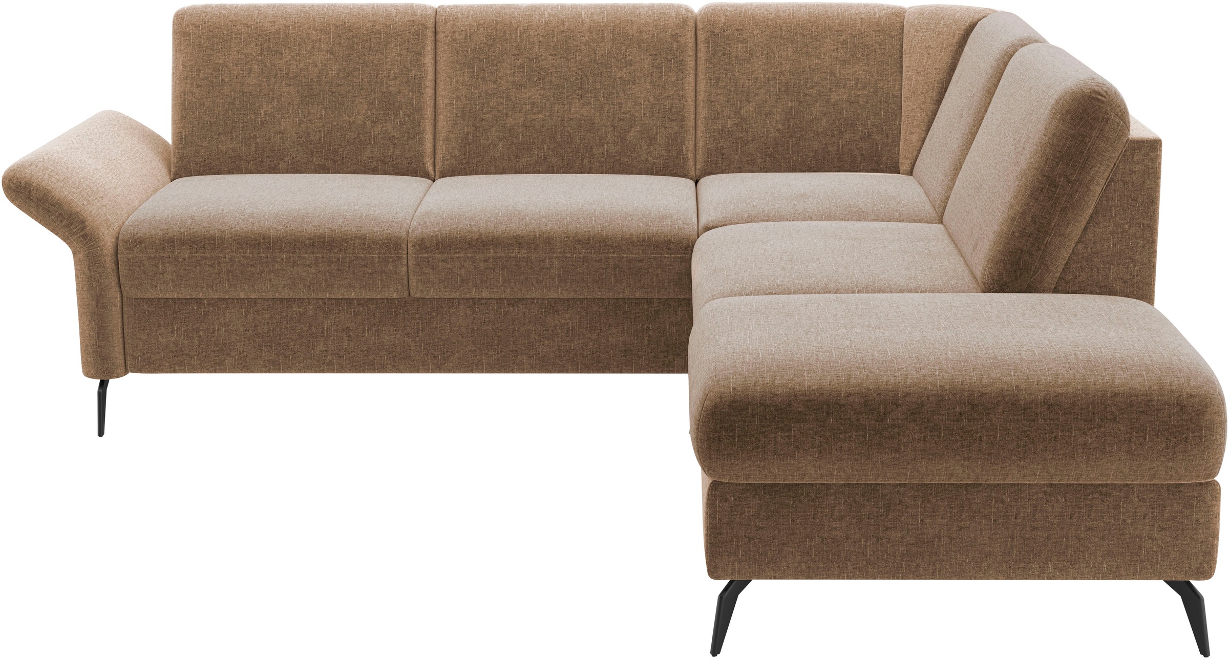 Home affaire Ecksofa »Rochelle«, optional: Armteilverstellung, klappbar, Bettkasen