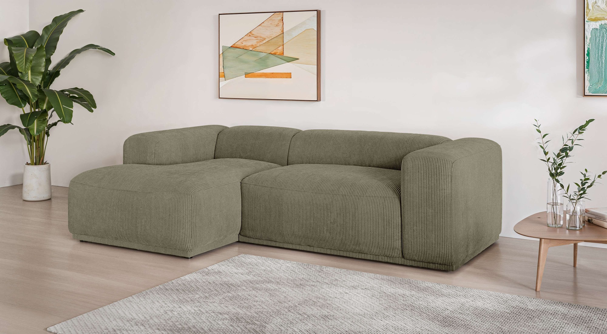 s.Oliver Ecksofa »EMMERIK Designersofa, L-Form mit Wellenfederung, B/T/H: 2 günstig online kaufen