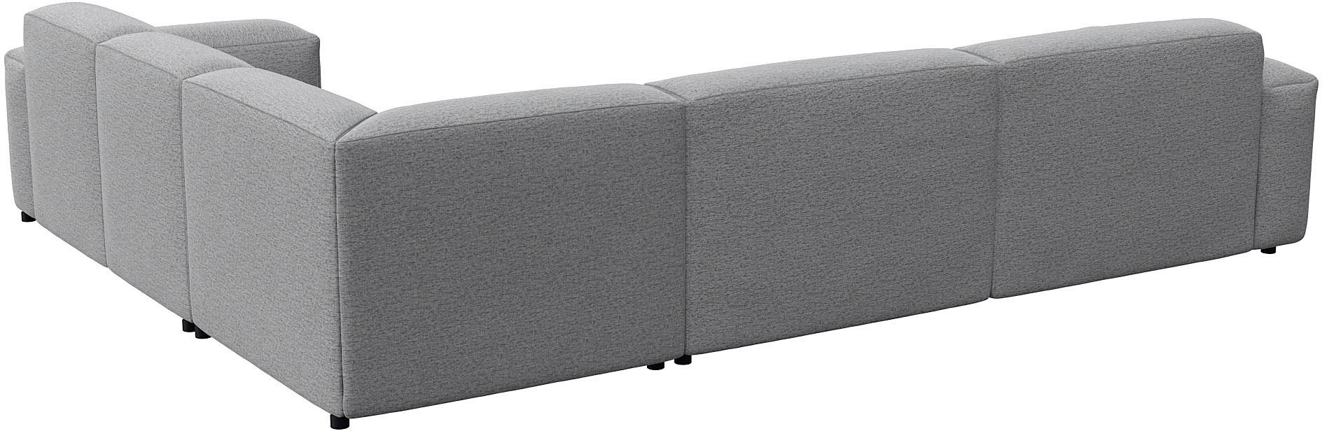 FLEXLUX Ecksofa »Lucera, super bequem durch hochwertigen Sitzaufbau mit Kaltschaum«, modern & anschmiegsam, L-Form, Designsofa