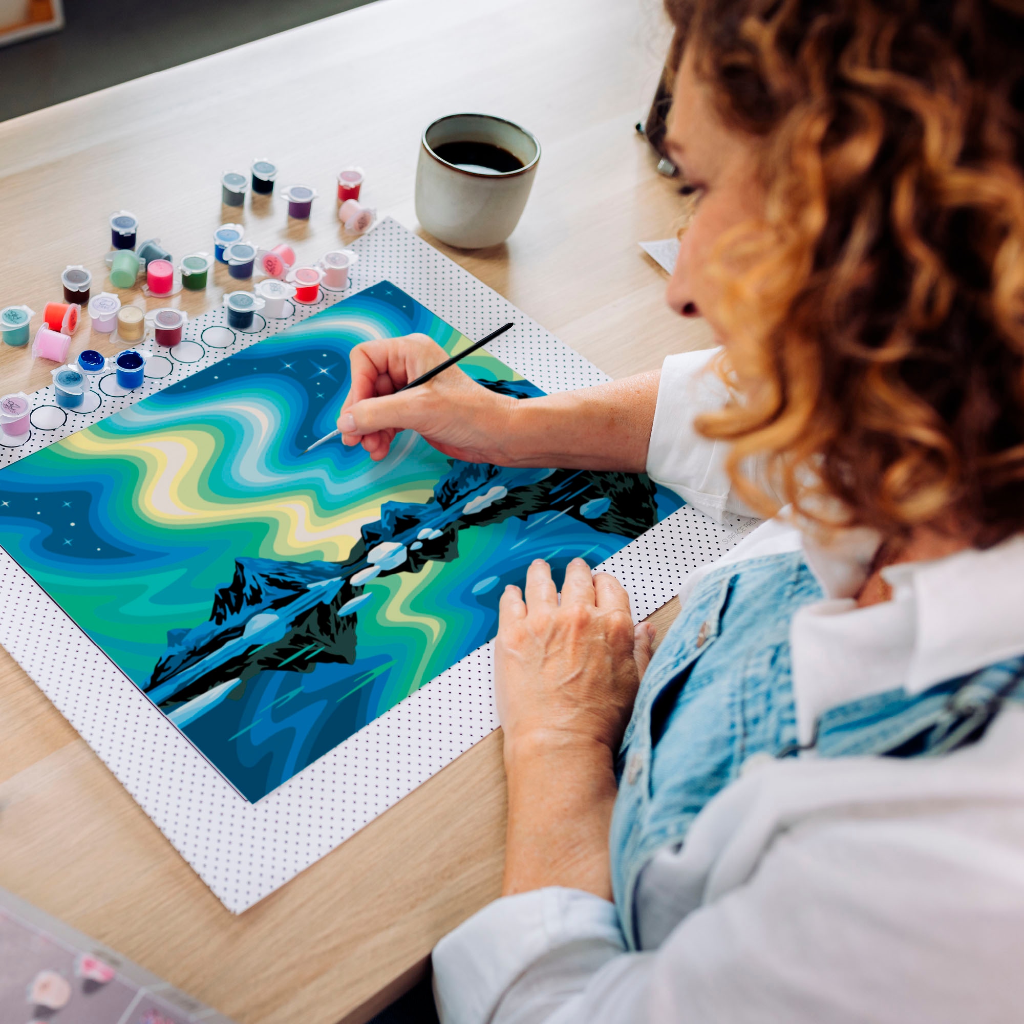 Ravensburger Malen nach Zahlen »CreArt, Leinwand Nordlichter« Made in Europe