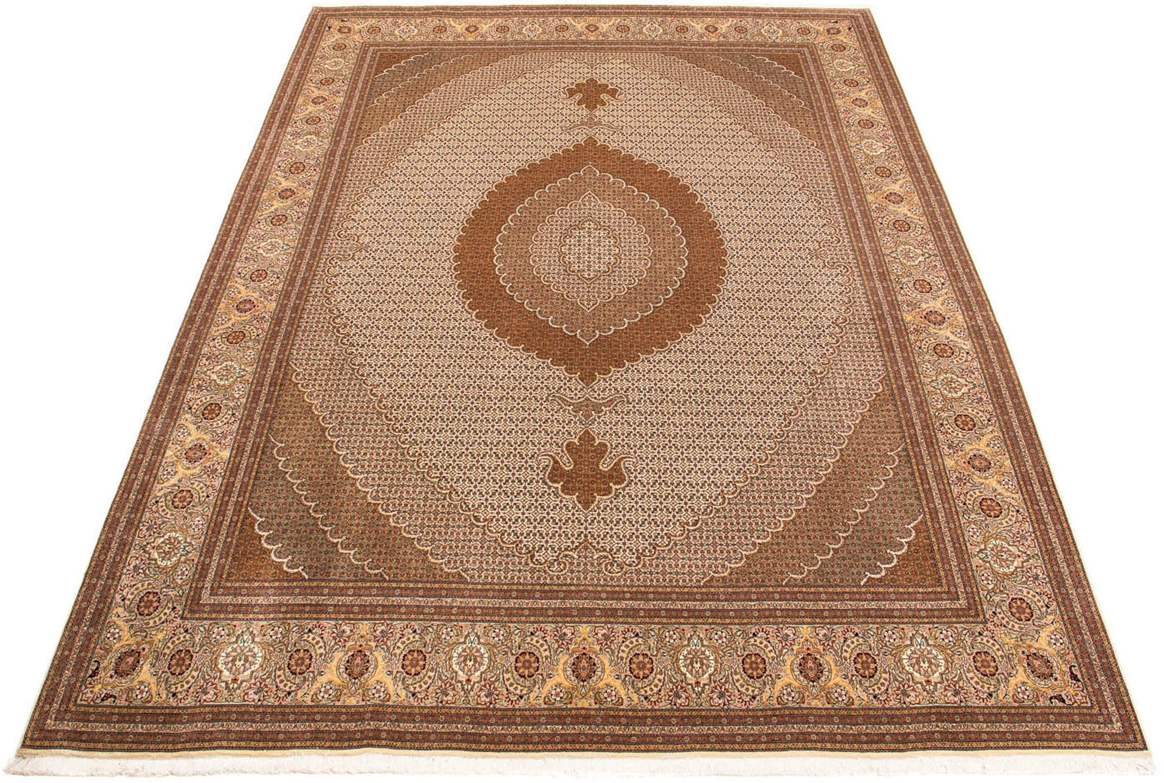 morgenland Orientteppich »Perser - Täbriz - 392 x 302 cm - hellbraun«, rech günstig online kaufen