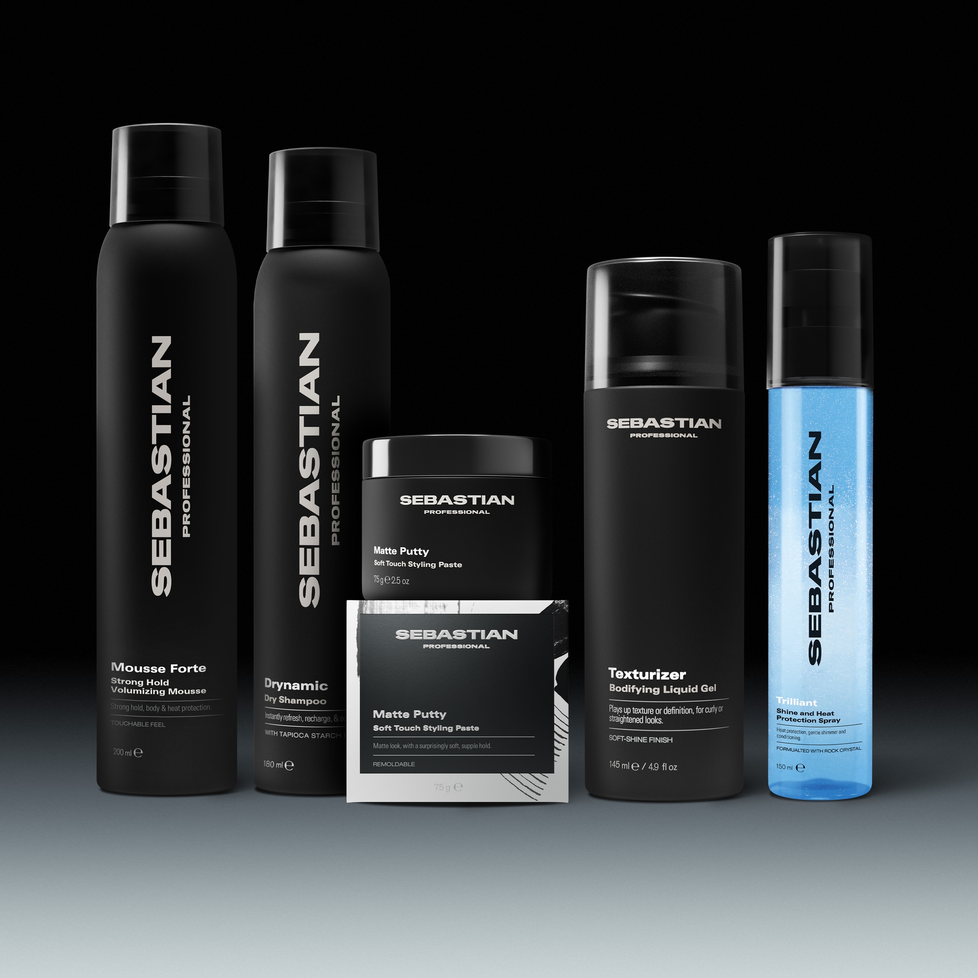 Sebastian Professional Haarfluid »Texturizer« für strukturierte Looks, volumenverstärkende Formel, Gel-Textur