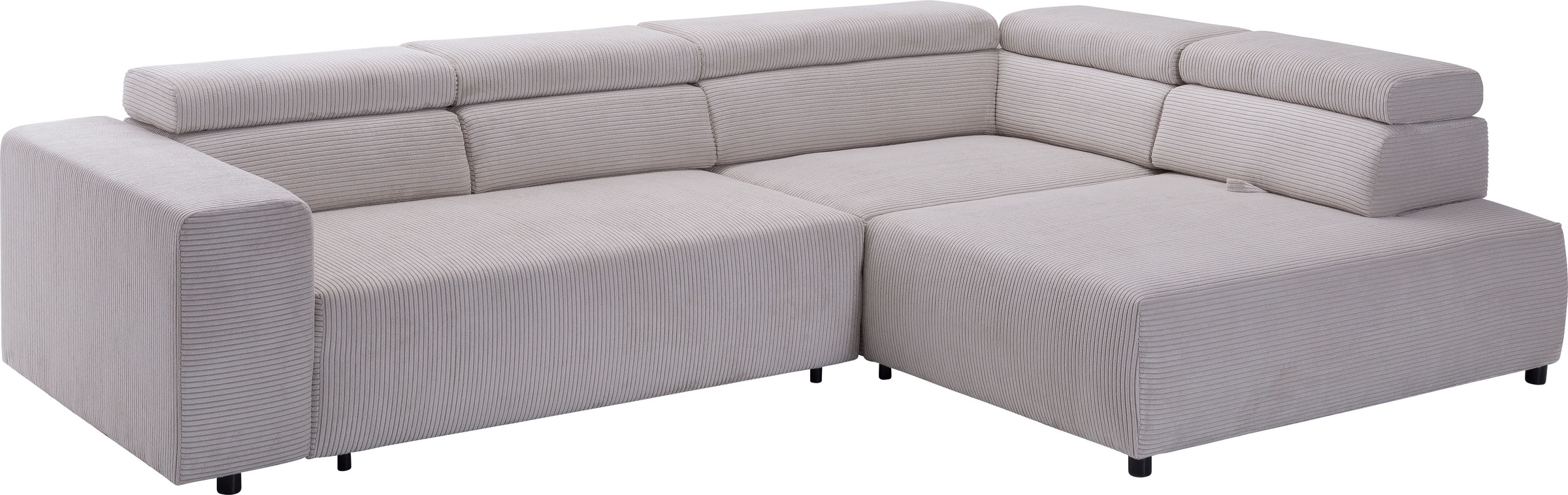 exxpo - sofa fashion Ecksofa »VITTORIO mit Komfortfunktionen, bequem und mo günstig online kaufen