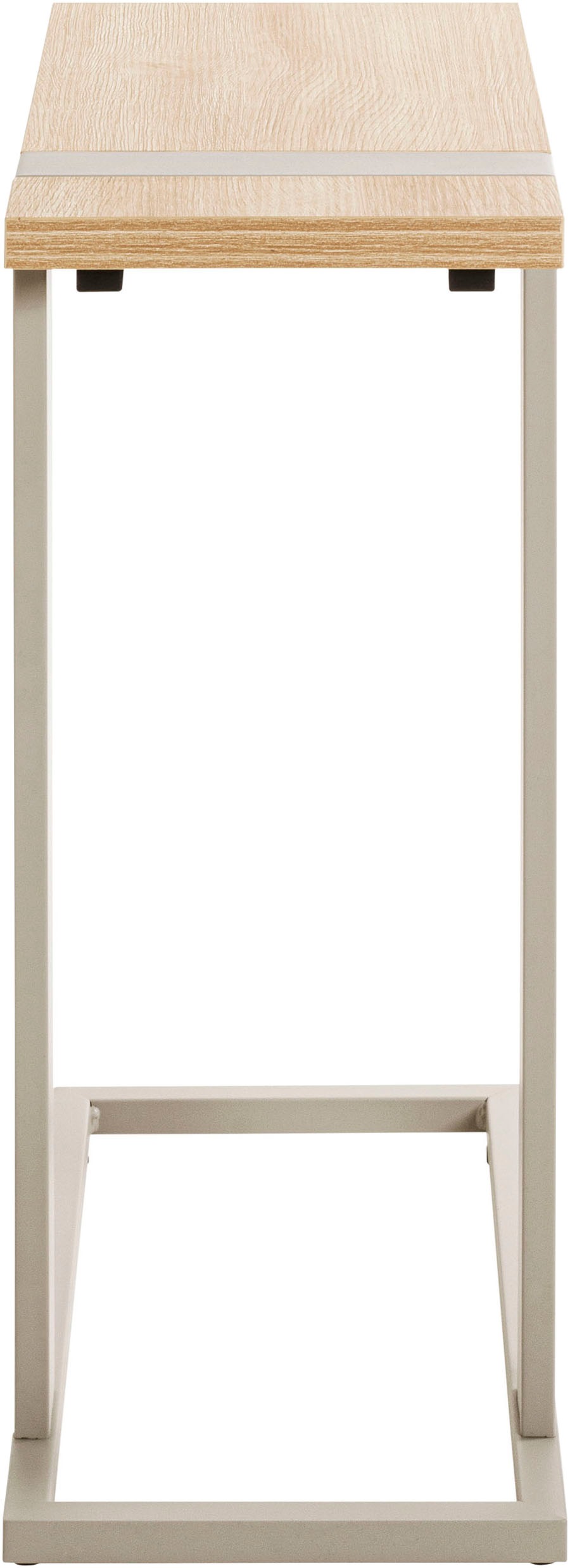 HAKU Beistelltisch »Sofatisch, Wohnzimmertisch« 1 Stk. tlg. rechteckig - aus Holzwerkstoff Braun B/T/H 24/49/64 cm