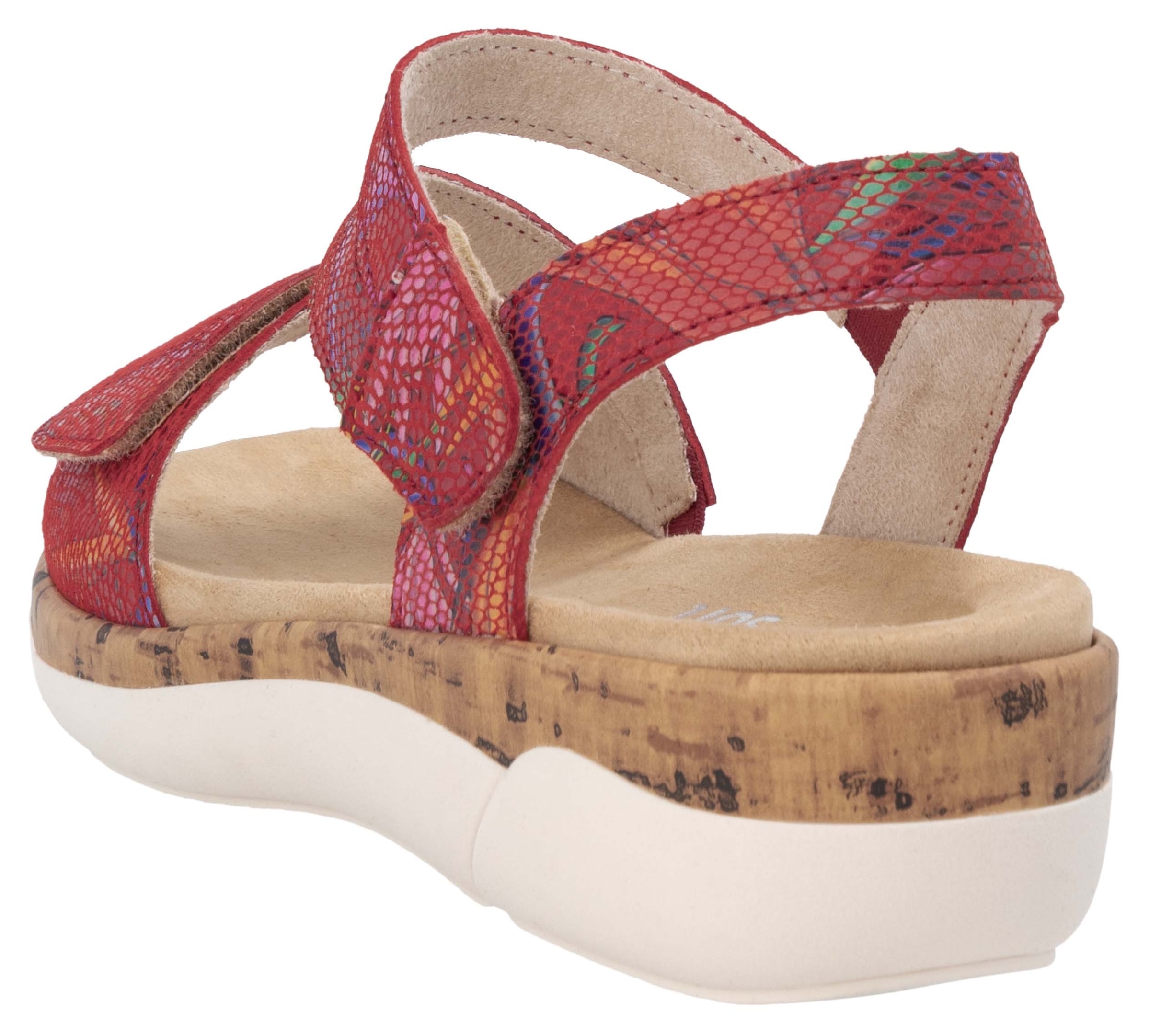Remonte Keilsandalette  , Sommerschuh, Klettschuh, Riemchensandale mit Softfußbett