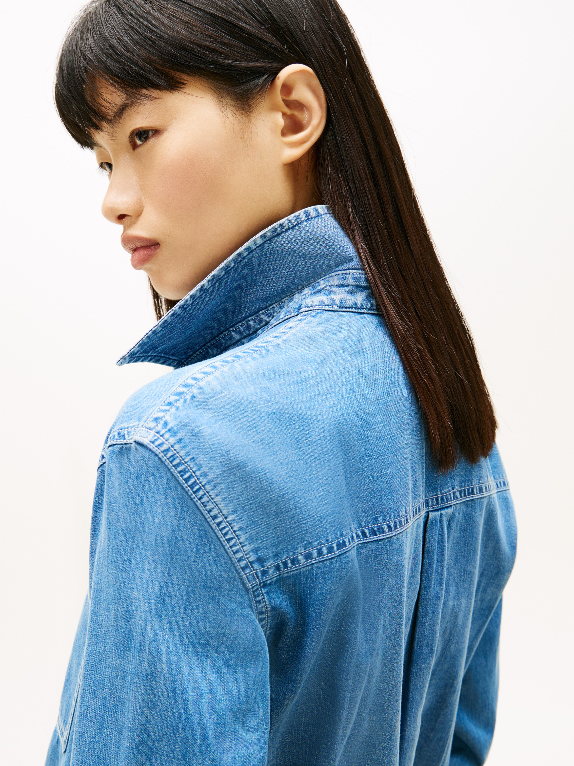 Tommy Jeans Jeansbluse »REGULAR FIT SHIRT«