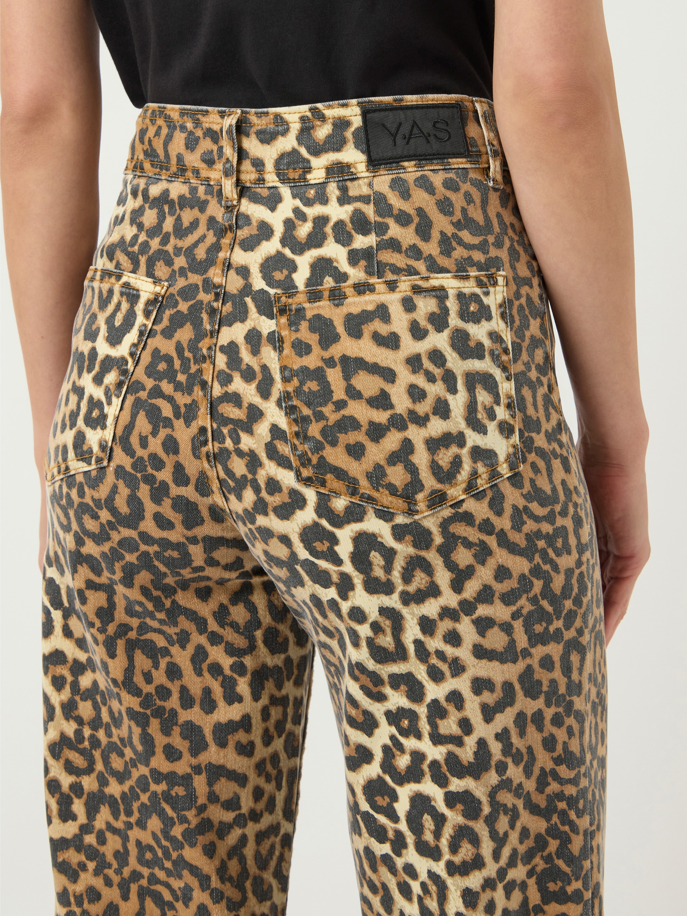 Y.A.S High-waist-Jeans »YASLEONORA HW DENIM JEANS NOOS«