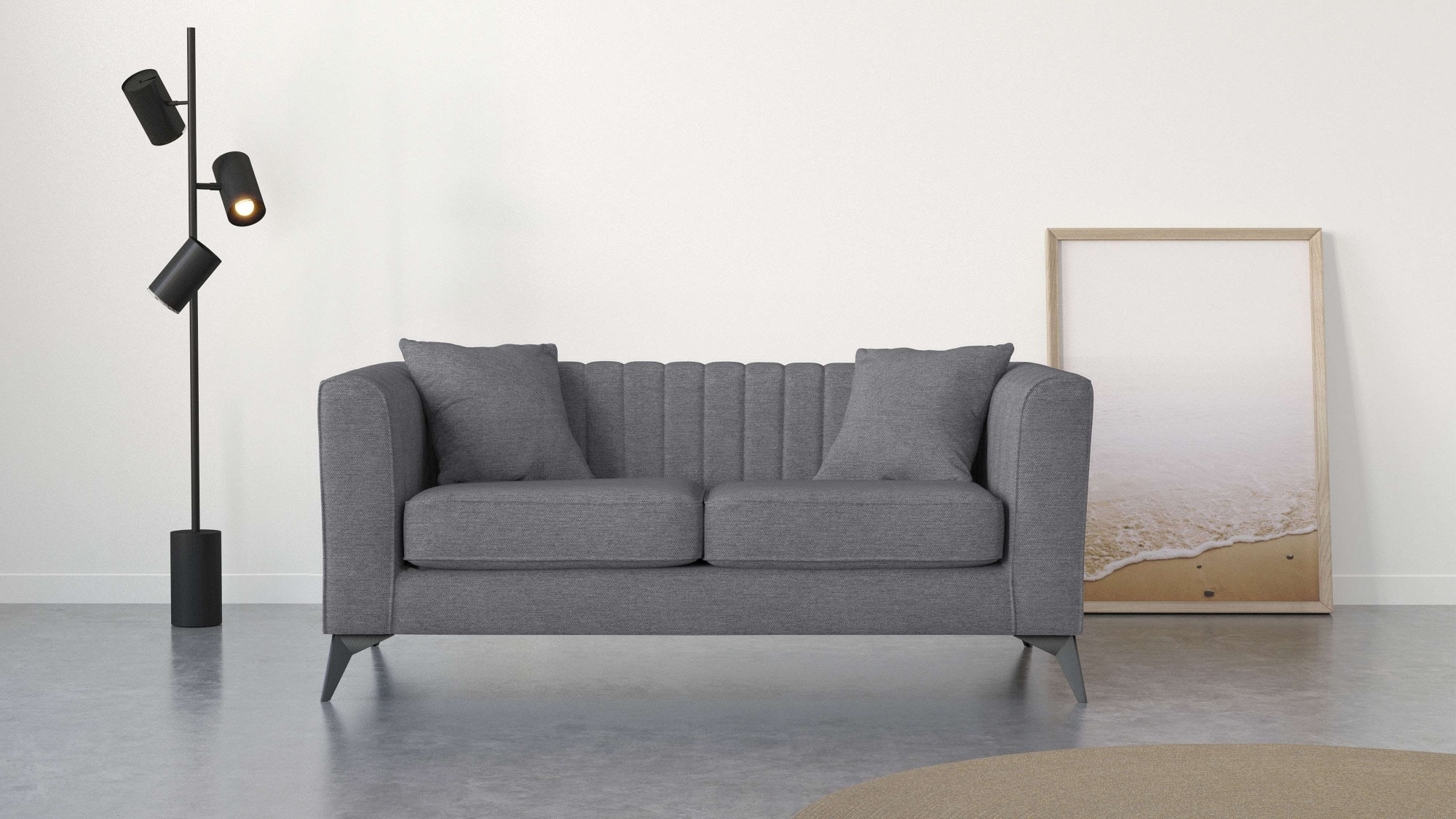 Places of Style 2-Sitzer »MATTHEW elegantes Designsofa, Maße B/T/H: 170/86/ günstig online kaufen