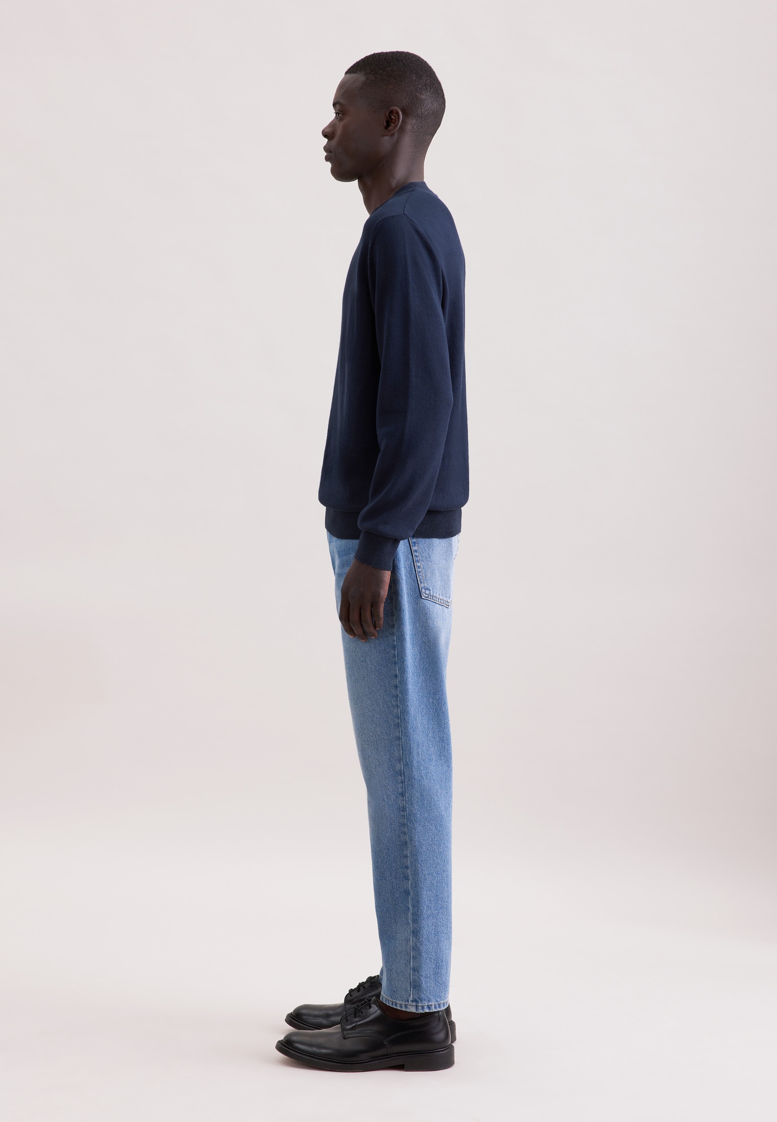 seidensticker Strickpullover »Schwarze Rose« 1/1 Rundhals Uni