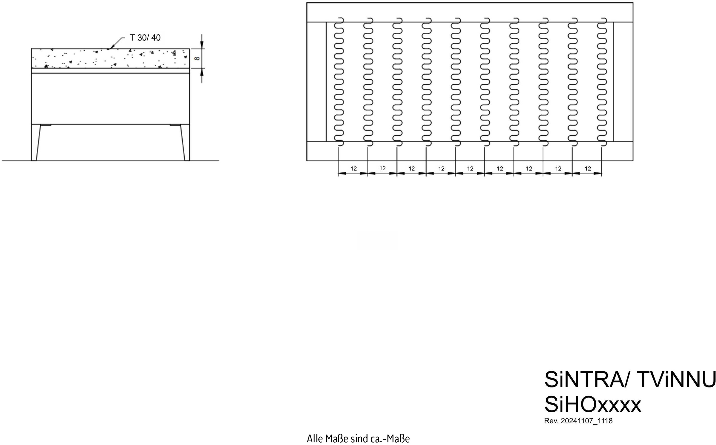 andas Sitzgruppe »TVINNU, Polsterecke L-Form, Schlaffunktion, mit Hocker«, (Set, 2 tlg.), stellbar zum Schlafsofa (Krokodilverbinder)