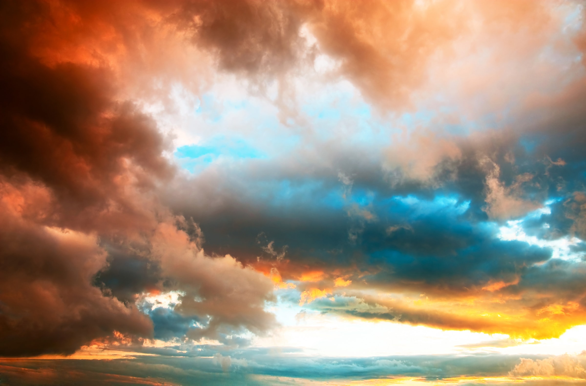 Papermoon Fototapete »Dramatic Sunset« glatt günstig online kaufen