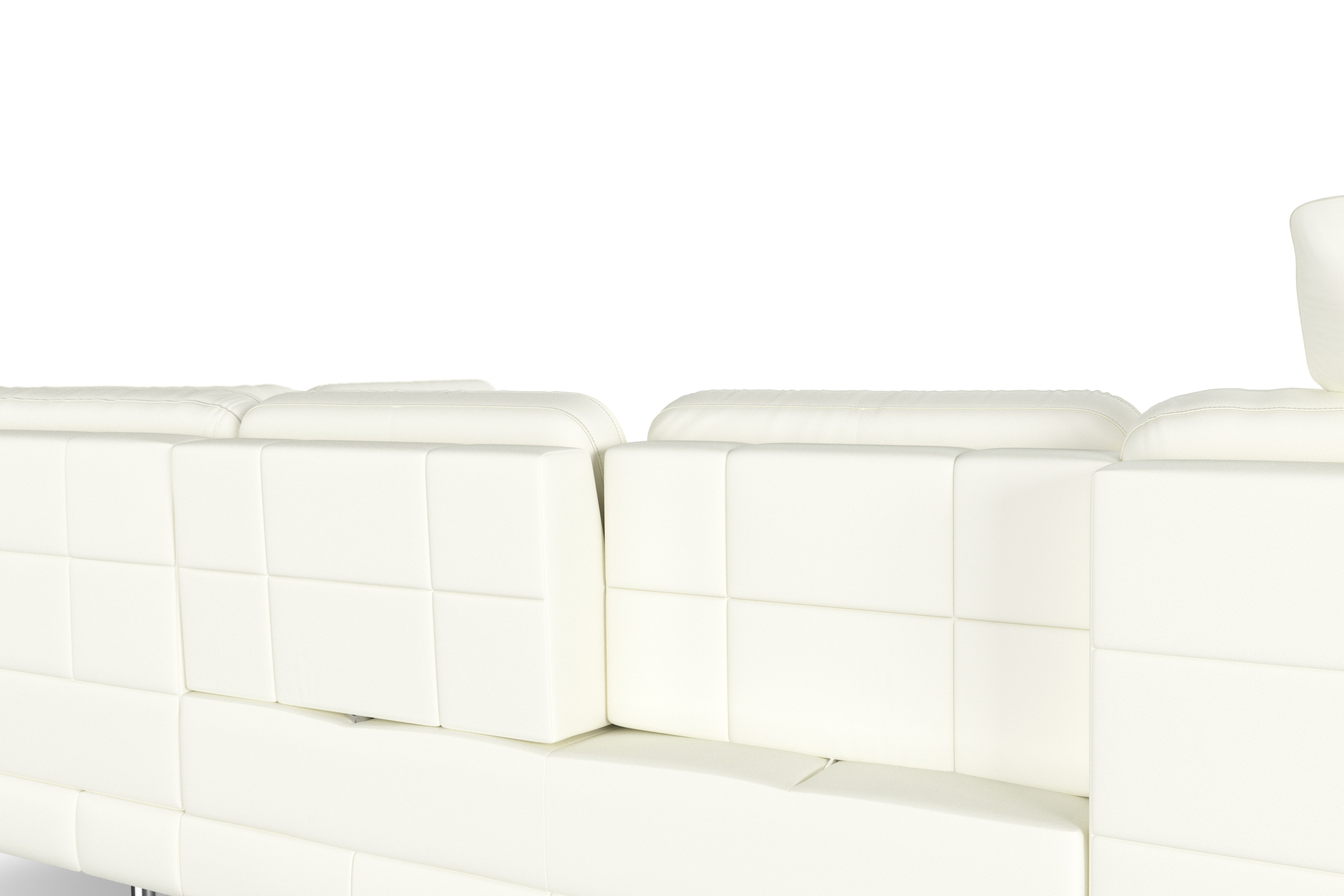 sit&more Wohnlandschaft »Bendigo U-Form«, inklusive Sitztiefenverstellung, Bodenfreiheit 15 cm, in 2 Fußfarben