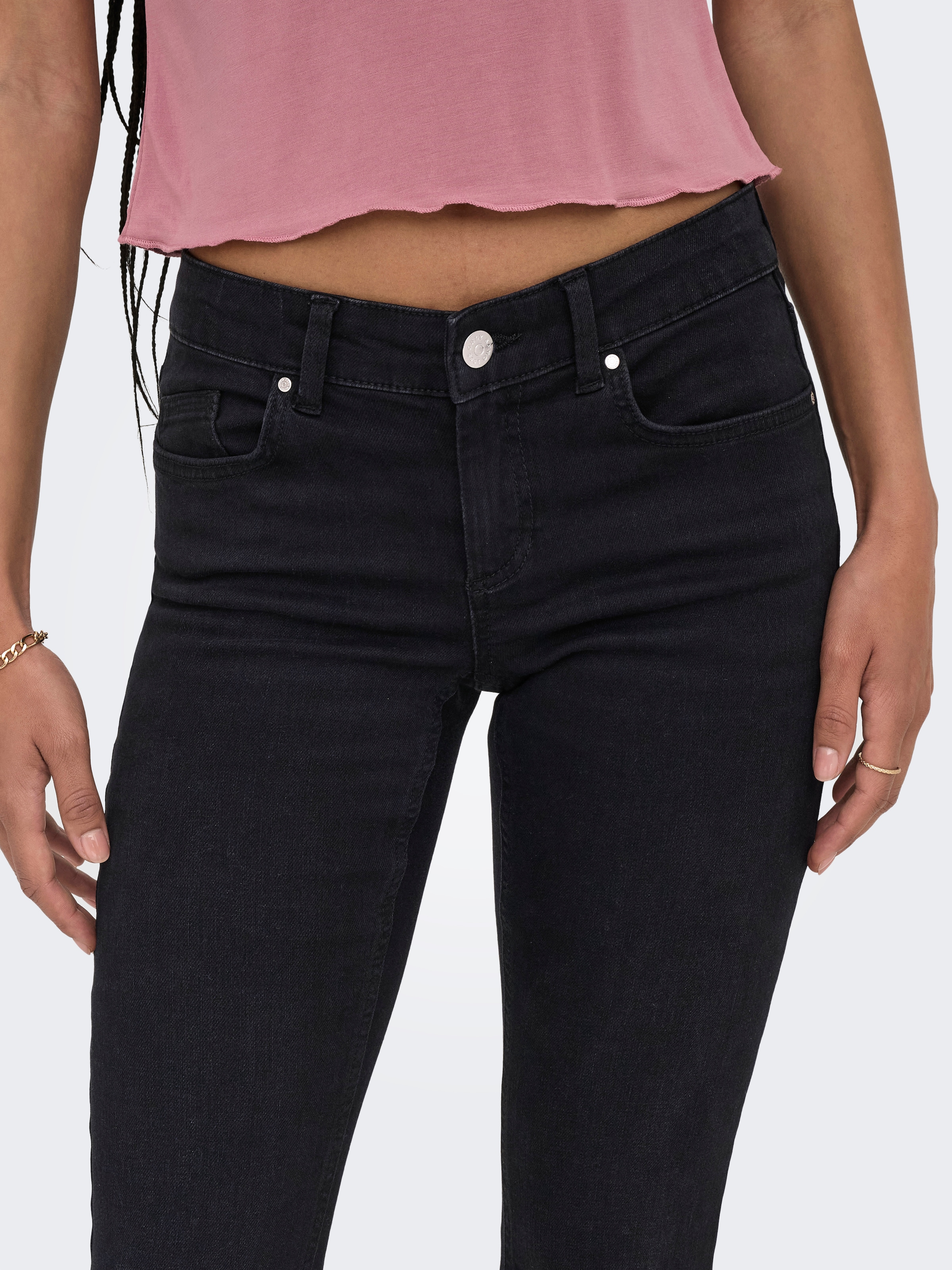 ONLY Bootcut-Jeans »ONLBLUSH LW FLARED DNM REA1099 NOOS«