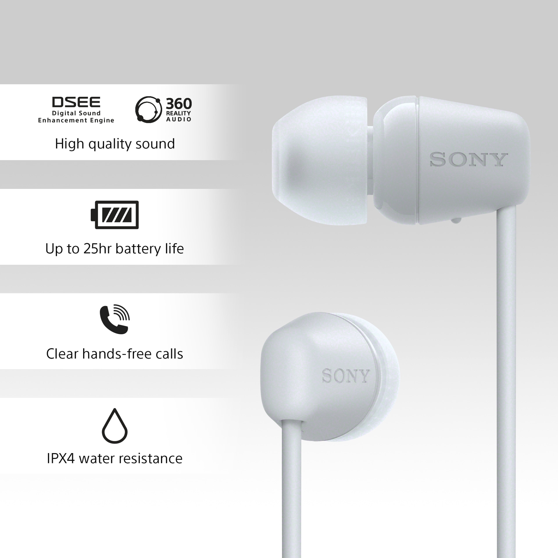 Sony In-Ear-Kopfhörer WI-C100«, »In-Ear kaufen online Sprachsteuerung Kopfhörer