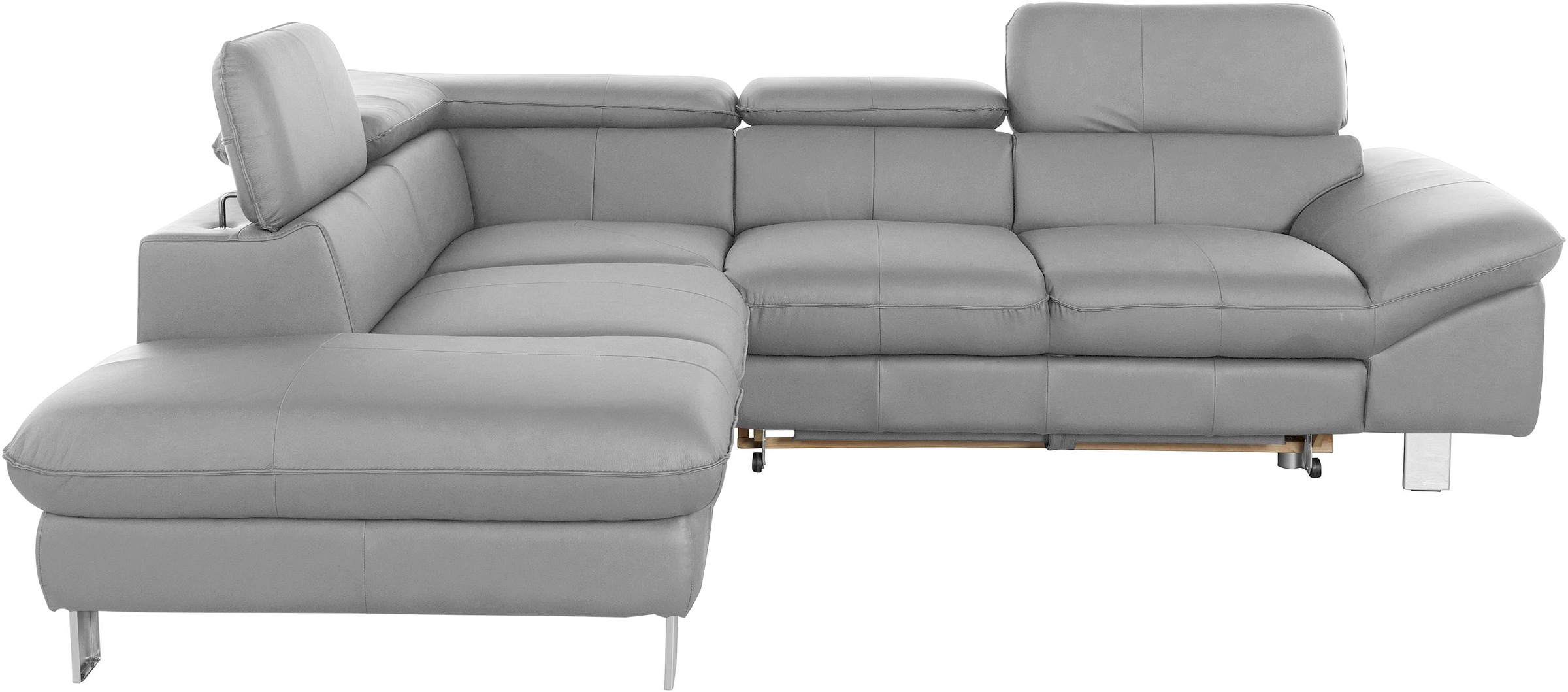 COTTA Ecksofa »Driver L-Form«, mit Kopfteilverstellung, wahlweise mit Bettfunktion & Bettkasten