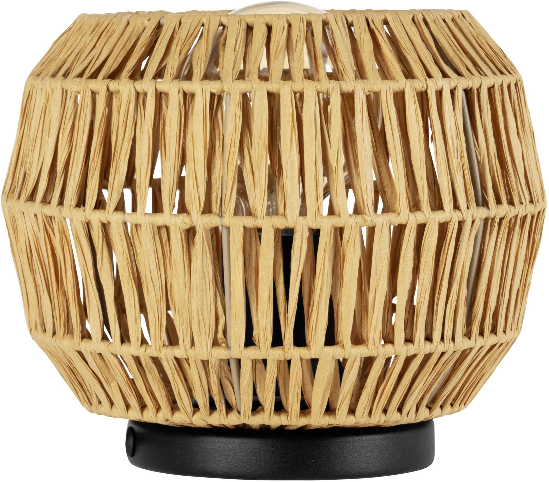 EGLO Tischleuchte »SHELDON Tischlampe - Stahl - E27 - 1X40W - IP20« E27 1 Stk. Nachttischlampe, Schreibtischleuchte, Leselampe, H17,5 x Ø21 cm