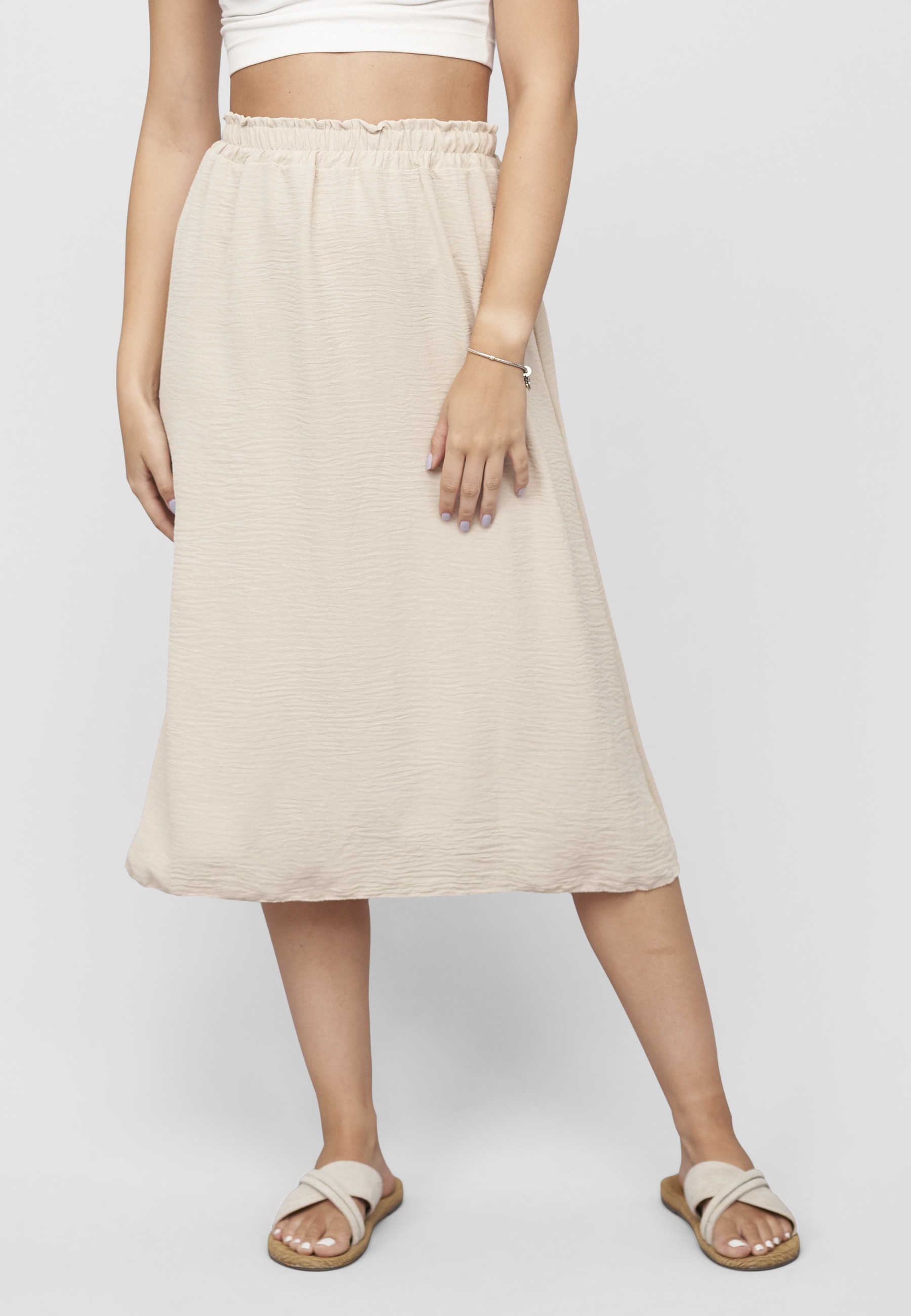 CLOUD 5IVE Sommerrock »CLOUD 5IVE Musselin Midi-Skirt« 1 Stk.