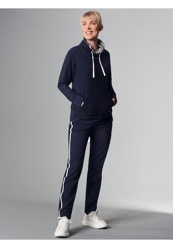 Jogginganzug »TRIGEMA Homewear Set im maritimen Look«, (1 tlg.)