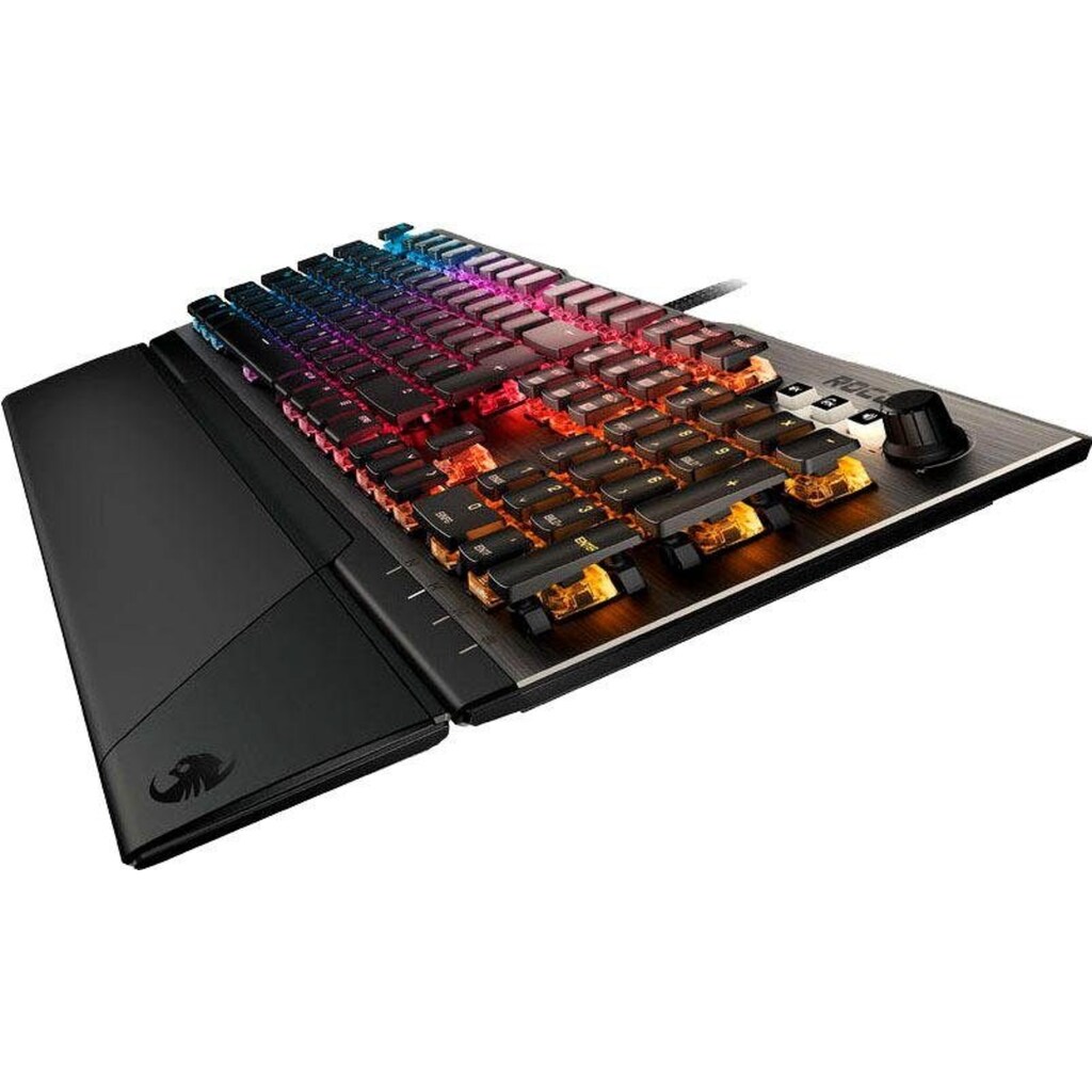 ROCCAT Gaming-Tastatur »Vulcan 120 AIMO«, (USB-Anschluss-Ziffernblock-Multimedia-Tasten)