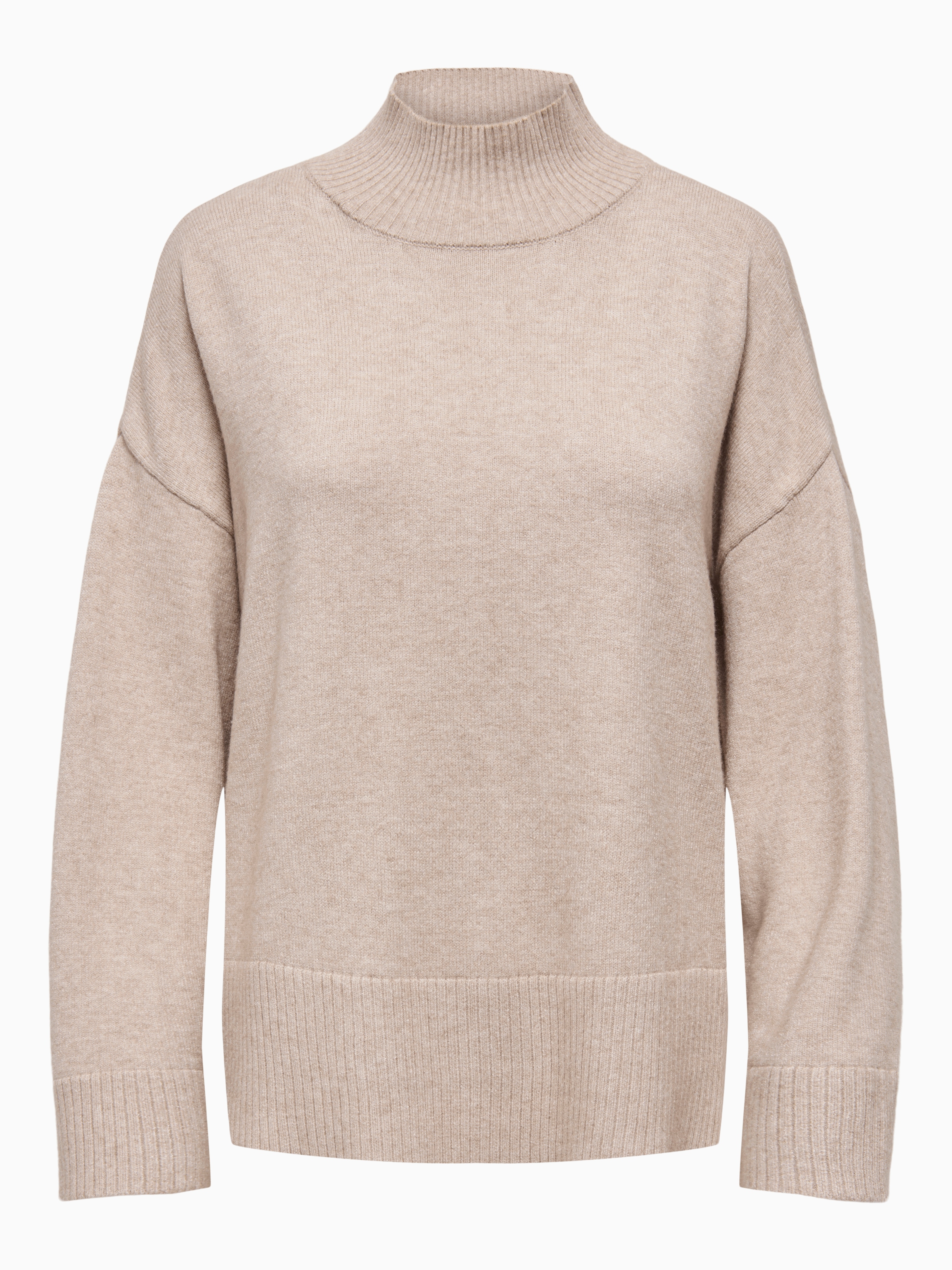 ONLY Strickpullover »ONLMARY LS HIGH NECK SLIT KNT NOOS« Viskosemischung, regular fit