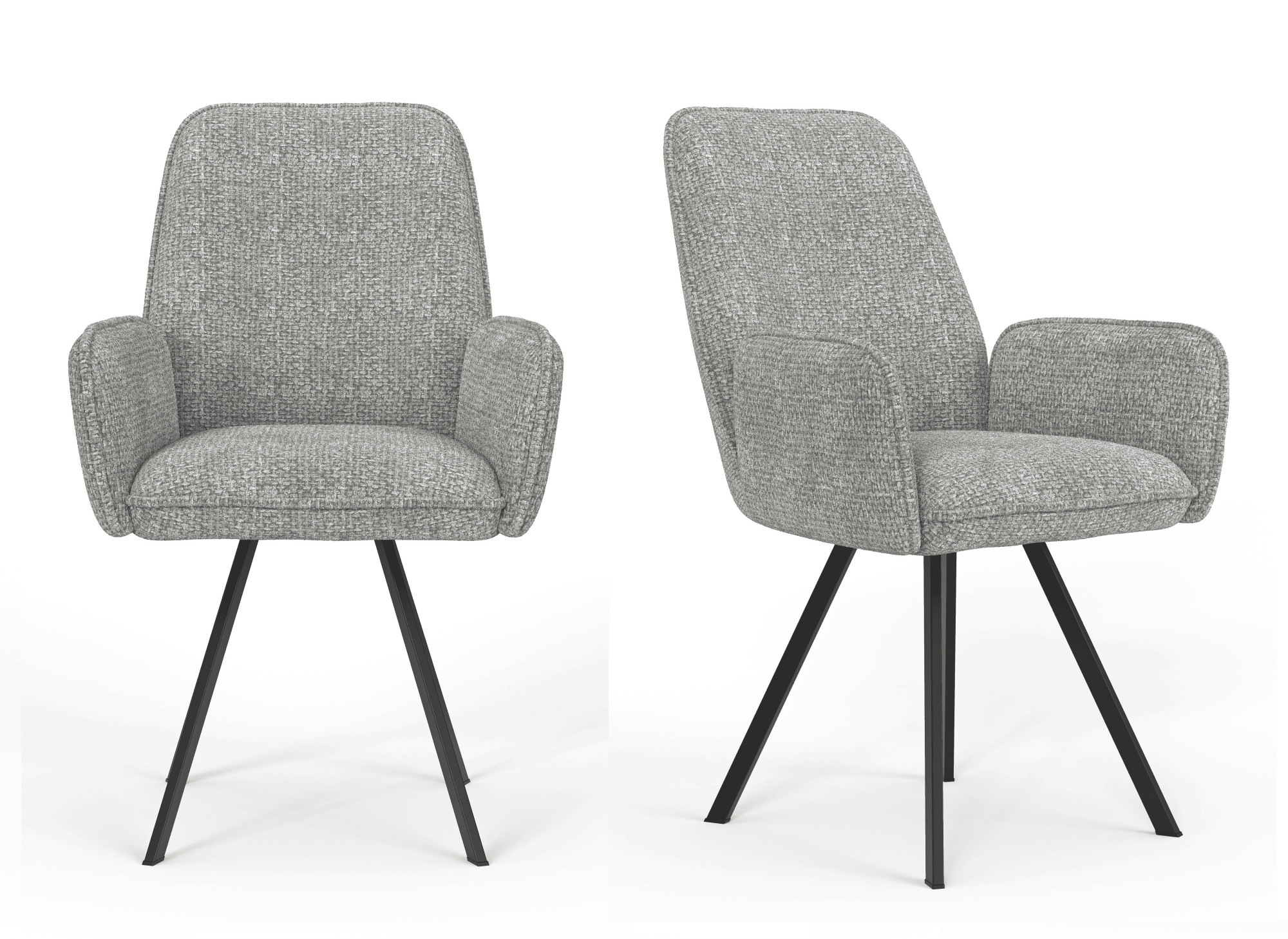 Home affaire Armlehnstuhl »Mily Esszimmerstuhl, Polstersessel, Wohnstuhl, E günstig online kaufen