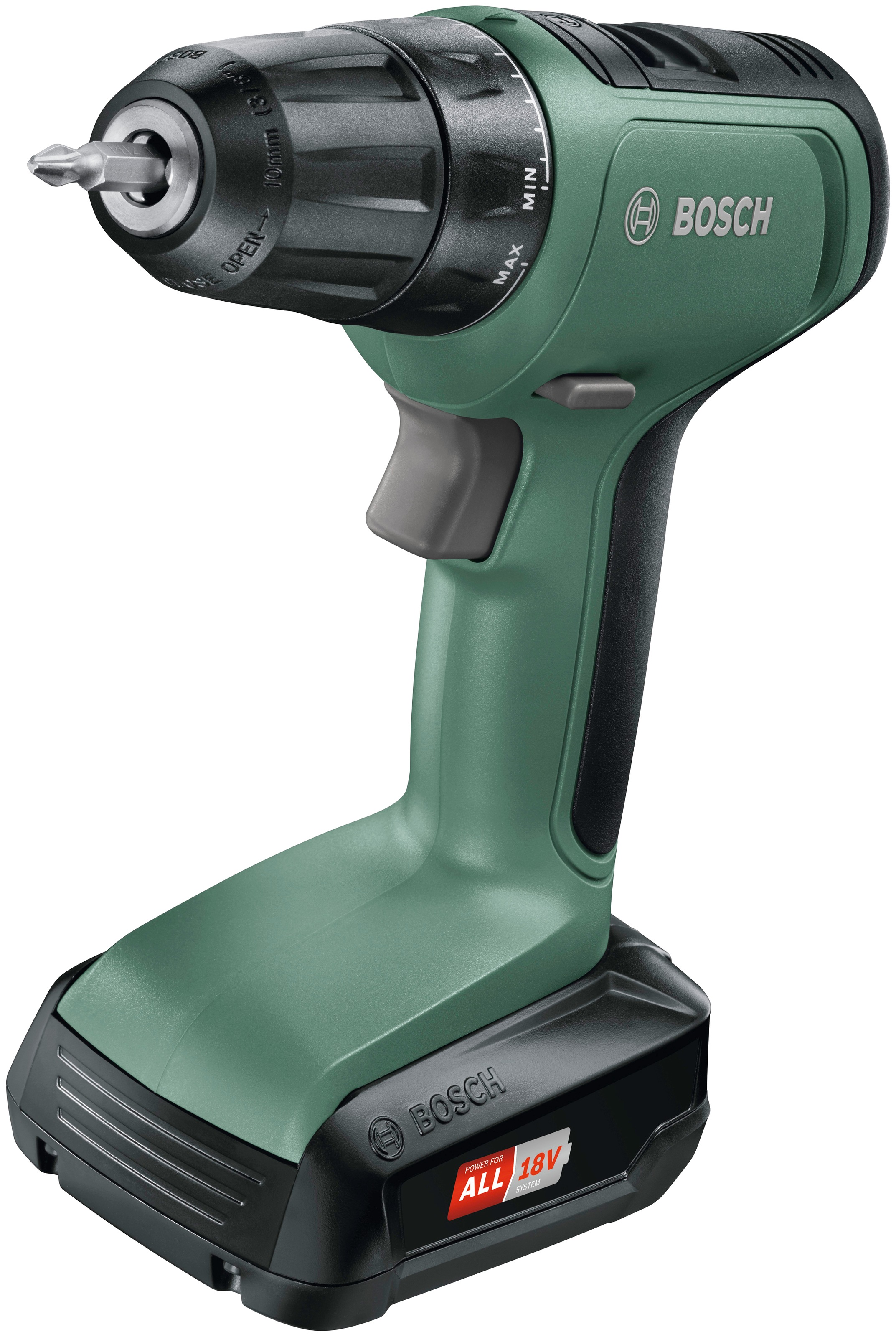 Bosch Home & Garden Akku-Bohrschrauber »UniversalDrill 18«, (Set), inkl. 2 Akkus und Koffer