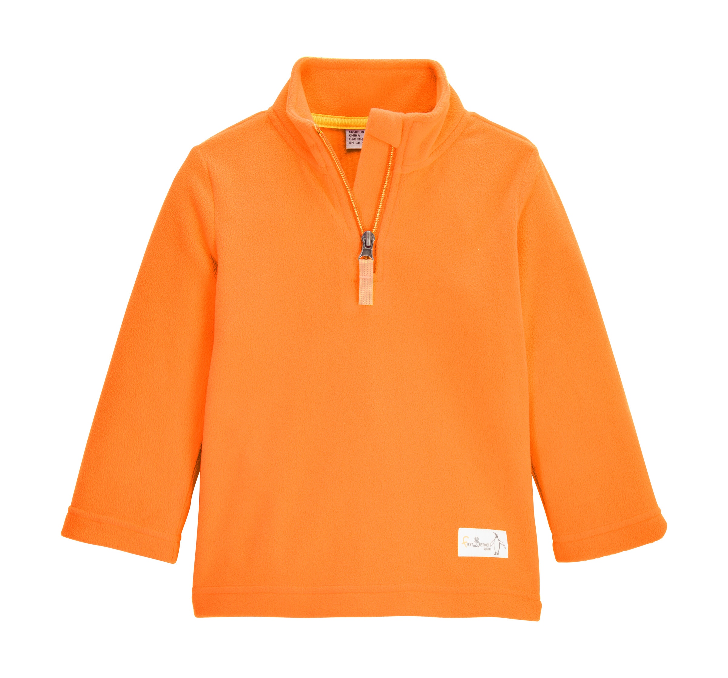 first instinct by killtec Fleecepullover »FISW 30 MNS FLC SHRT«, Fleeceshirt mit Kinnschutz, reflektierenden Details und Namensetikett
