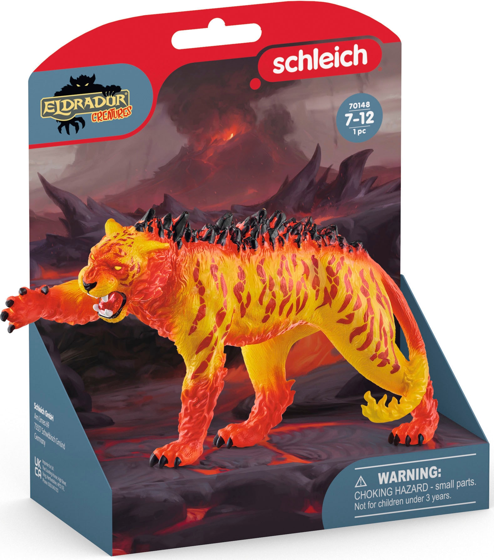 Schleich® Spielfigur »ELDRADOR®, Lavatiger (70148)«