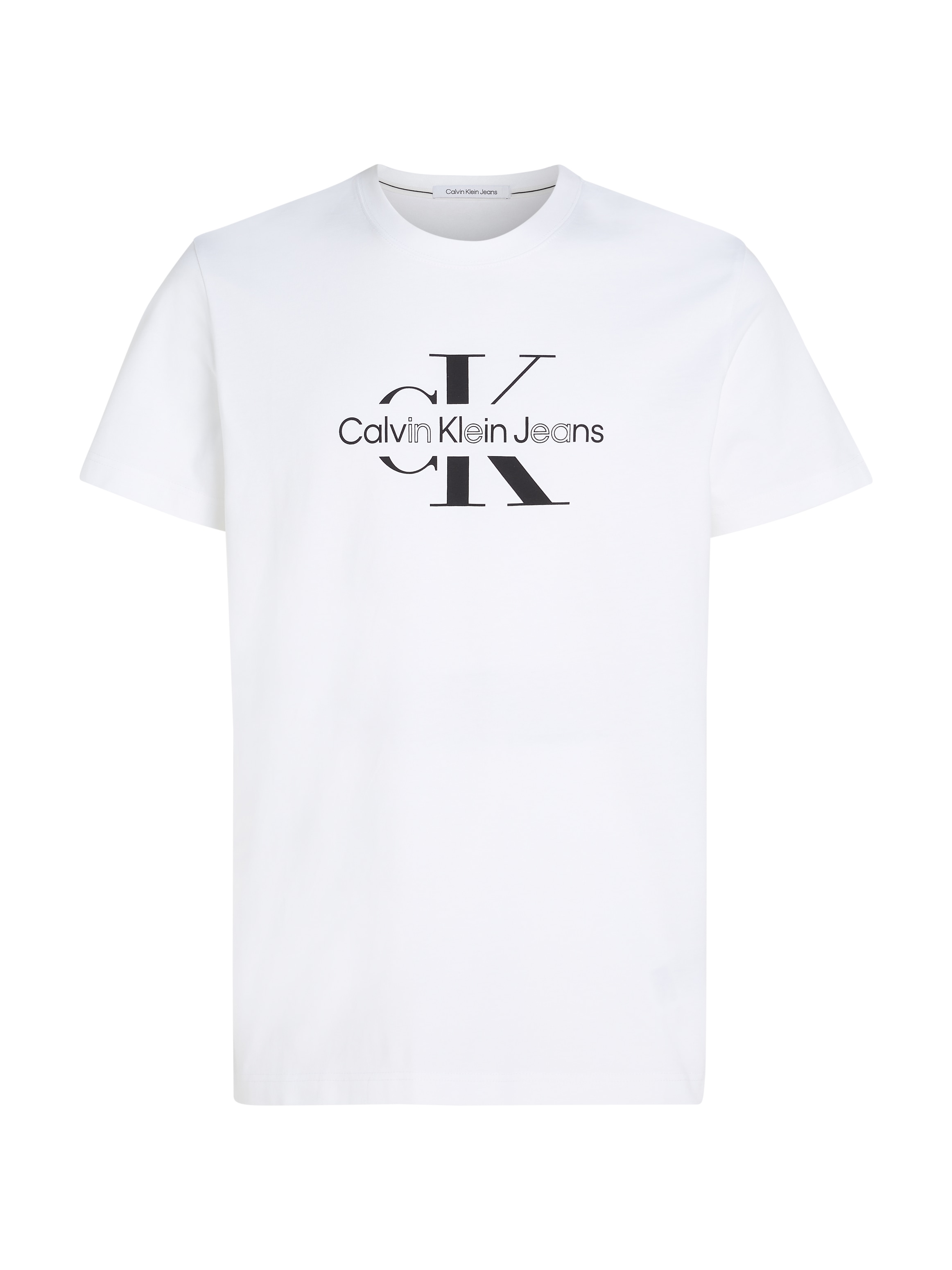 Calvin Klein Jeans T-Shirt »DISRUPTED OUTLINE MONOLOGO TEE«, mit Logodruck