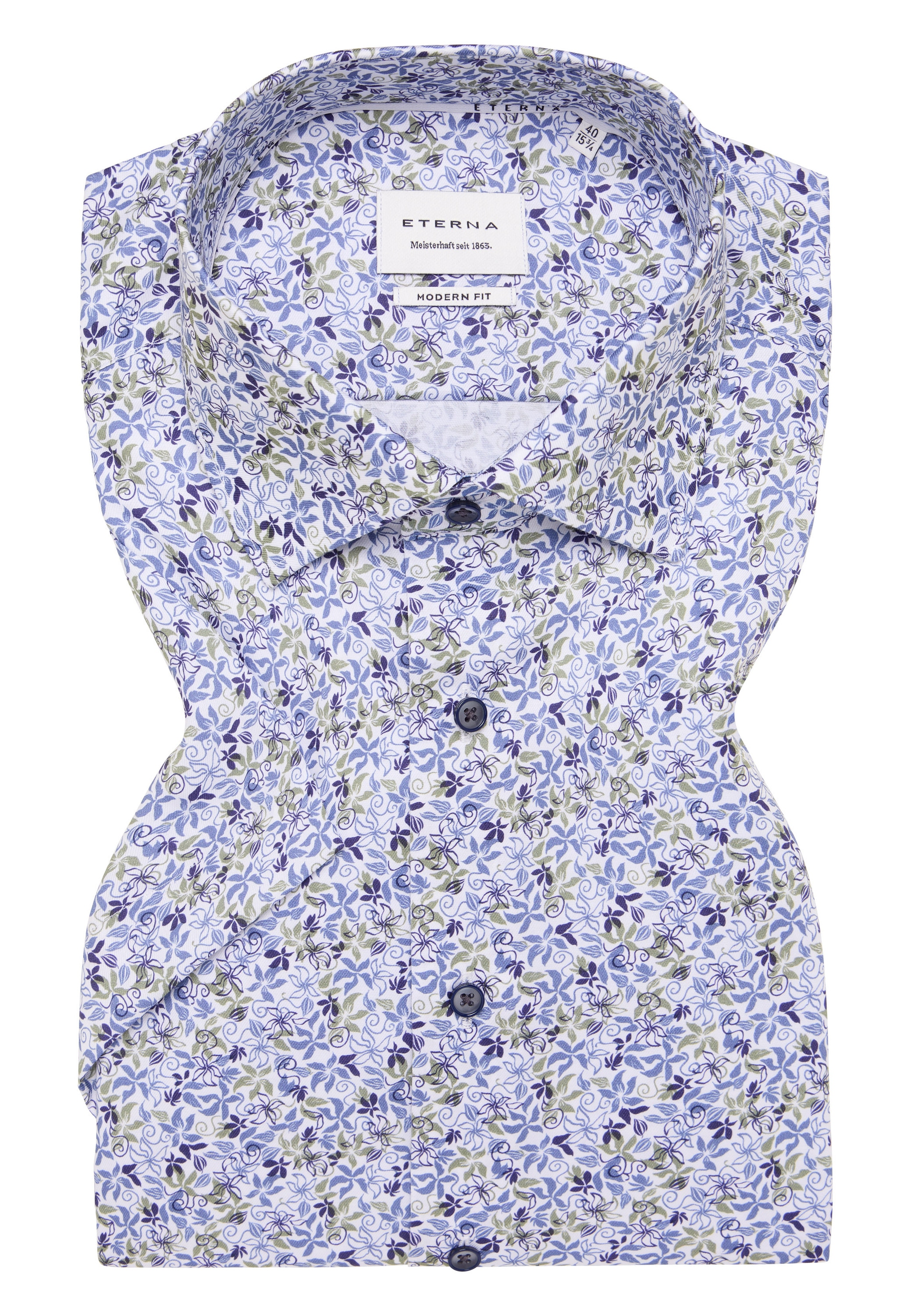 Eterna Kurzarmhemd »MODERN FIT« NON IRON (bügelfrei)