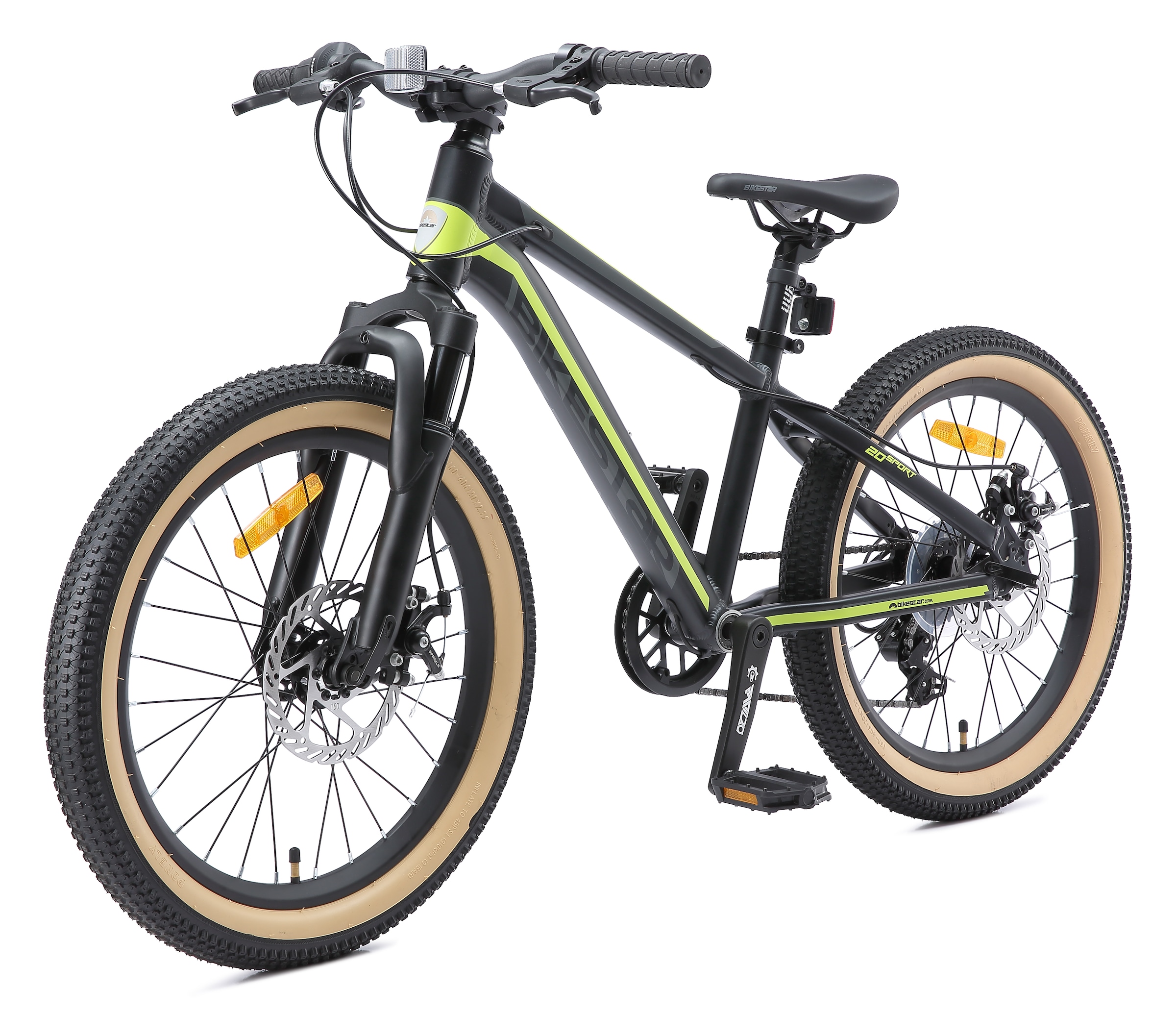 Bikestar Jugendfahrrad 7 Gang Shimano RD-TY21 Schaltwerk Kettenschaltung