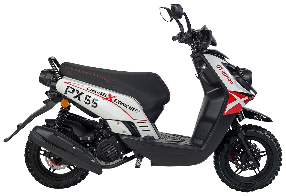 GT UNION Motorroller »PX55 Cross Conzept 125« 124,6 cm³ 85 km/h Euro 5 8,4 Luftgekühlter Motor