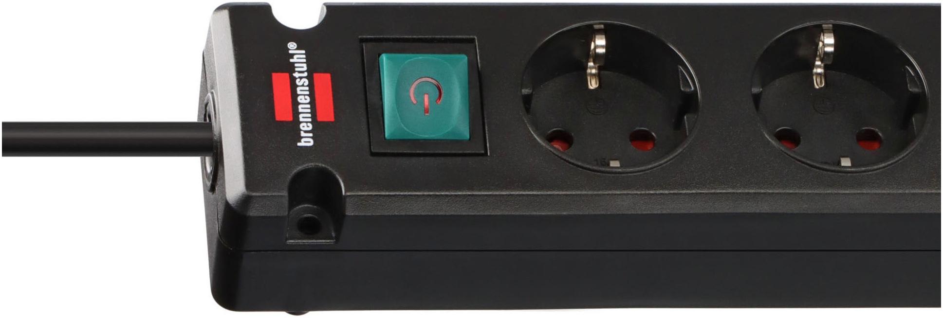 Brennenstuhl Steckdosenleiste »Bremounta Steckdosenleiste mit 2 USB C-Ladebuchsen« 7-fach (Ein- / Ausschalter | USB-Anschluss Kabellänge 3 m)