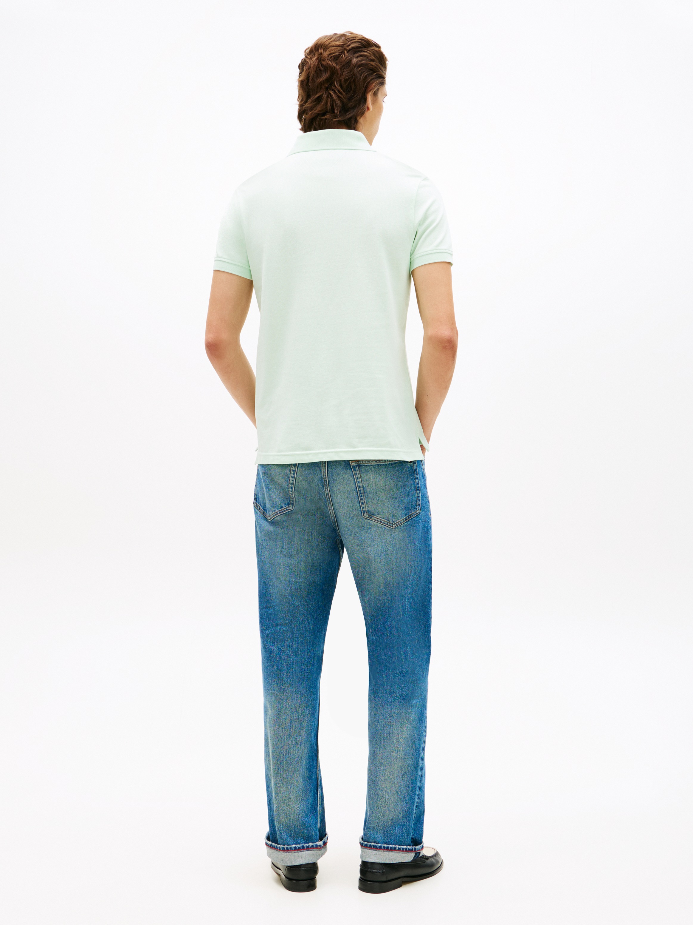 Tommy Hilfiger Poloshirt »1985 SLIM POLO« mit Stickerei, Piqué-Qualität, Slim fit