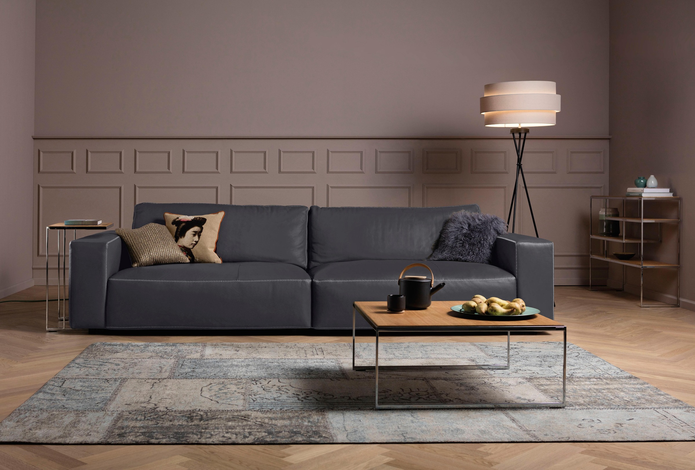 Musterring Big-Sofa »LUCIA«, in vielen Qualitäten und 4 unterschiedlichen N günstig online kaufen