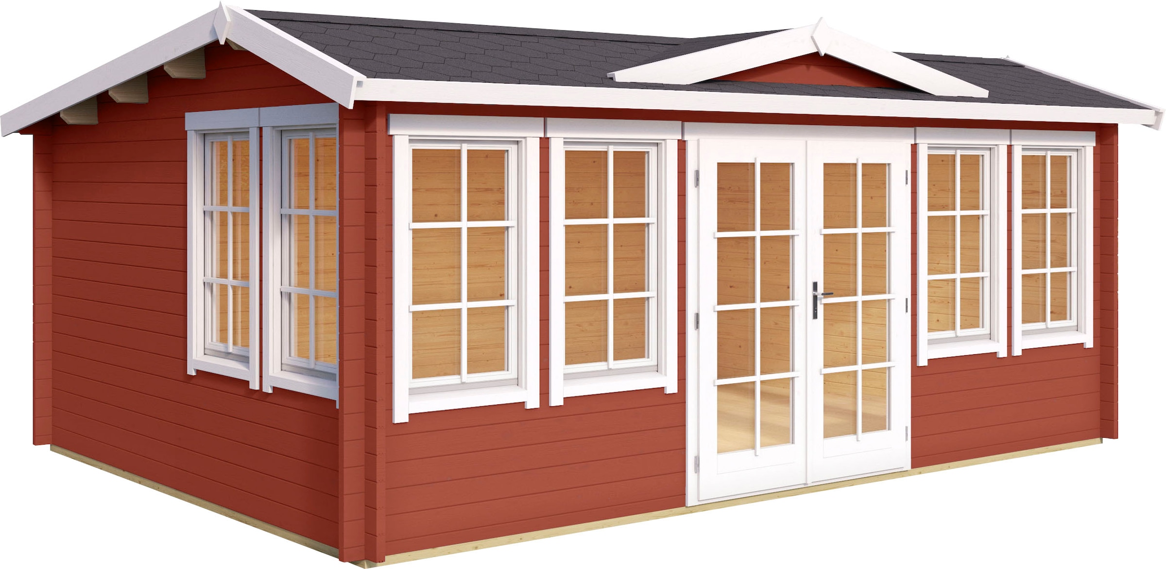 LASITA MAJA Gartenhaus »BALMORAL« schwedenrot