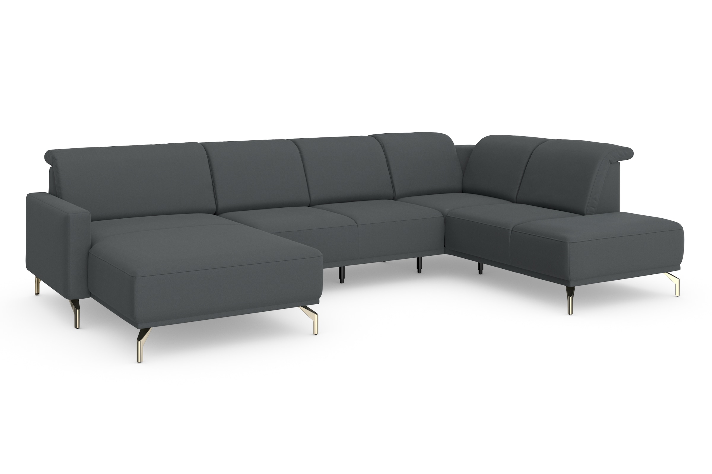 sit&more Wohnlandschaft »Bailando U-Form«, wahlweise mit Kopfteilverstellung und Vorziehsitz, motorisch