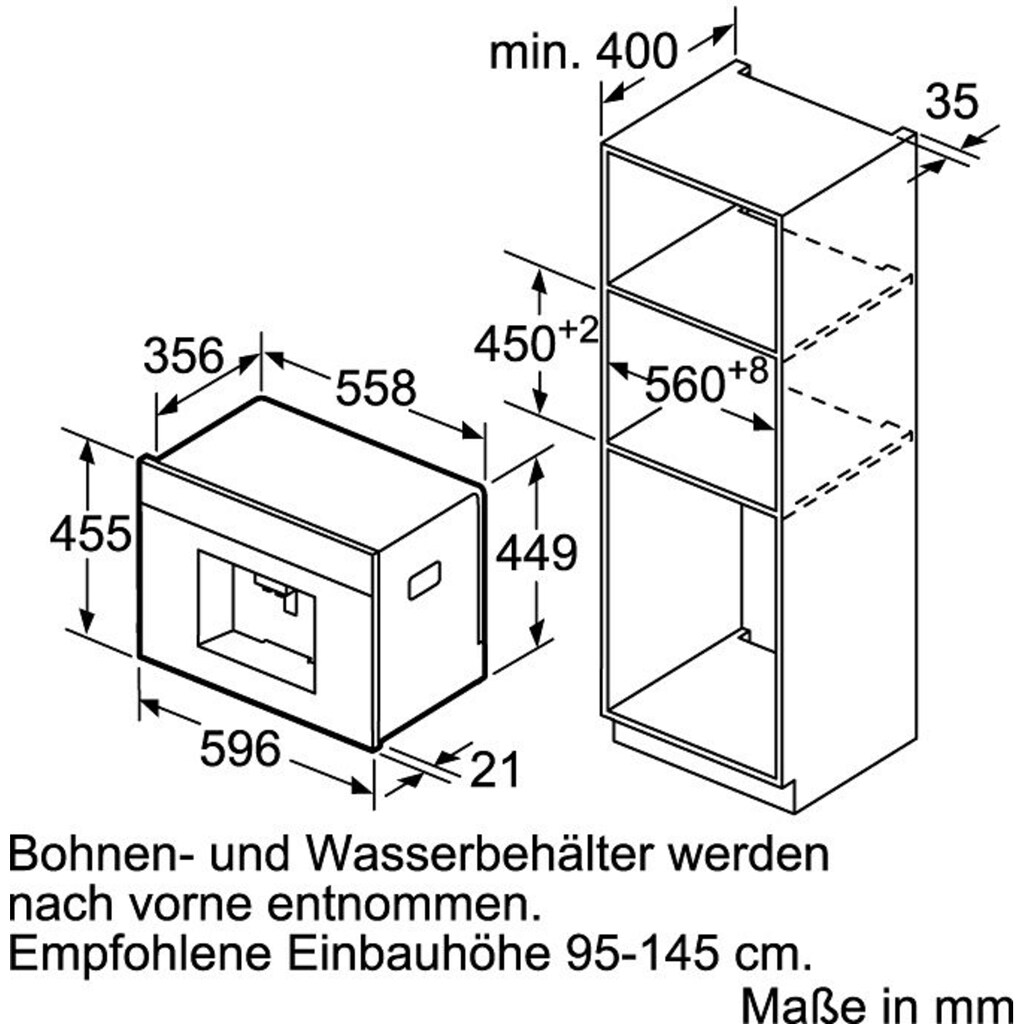 NEFF Einbau-Kaffeevollautomat »N 90 C15KS61N0«