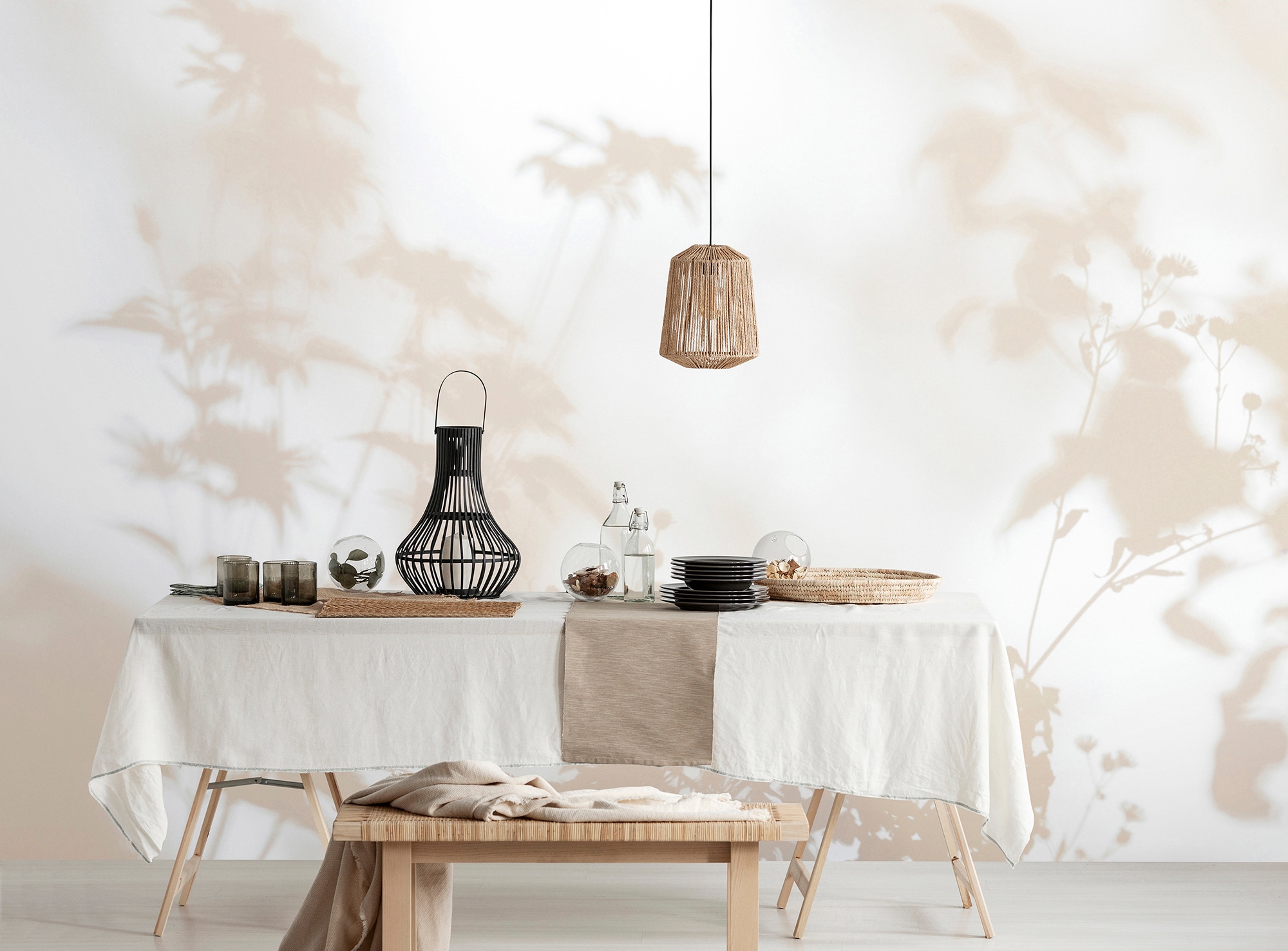 living walls Fototapete »Walls by Patel Shadow Room«, Vlies, Wand