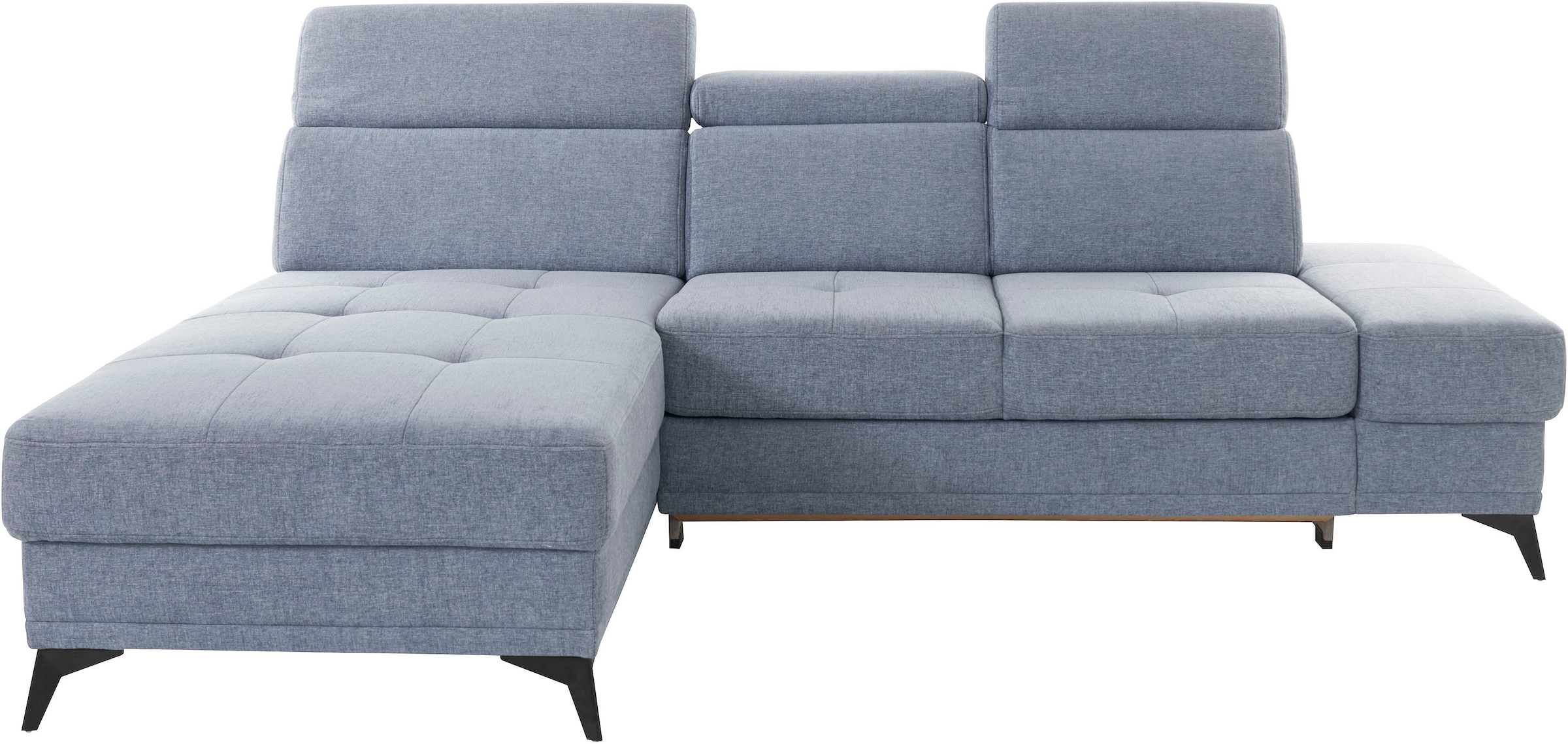 Home affaire Ecksofa »Cardiz L-Form« inkl.Kopfteilverstellung und Federkern günstig online kaufen