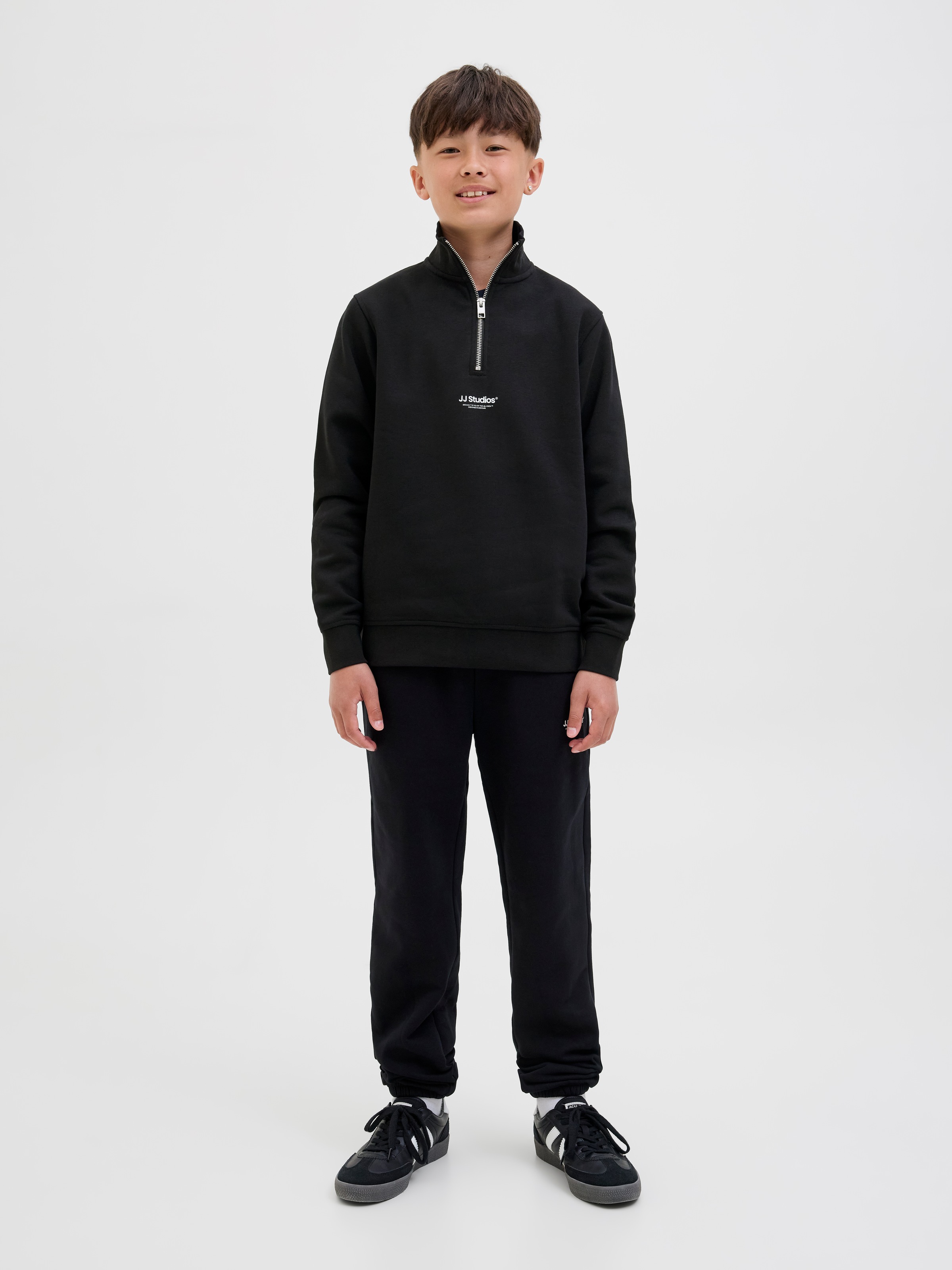 Jack & Jones Junior Sweatshirt »JJESOHO SWEAT QUARTER ZIP HN NOOS JNR«