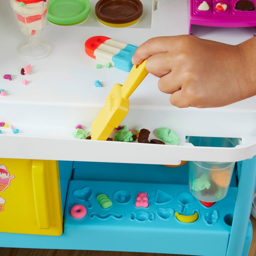 Hasbro Knete »Play-Doh Großer Eiswagen«, Höhe ca. 95 cm, mit Musik und Soundeffekten