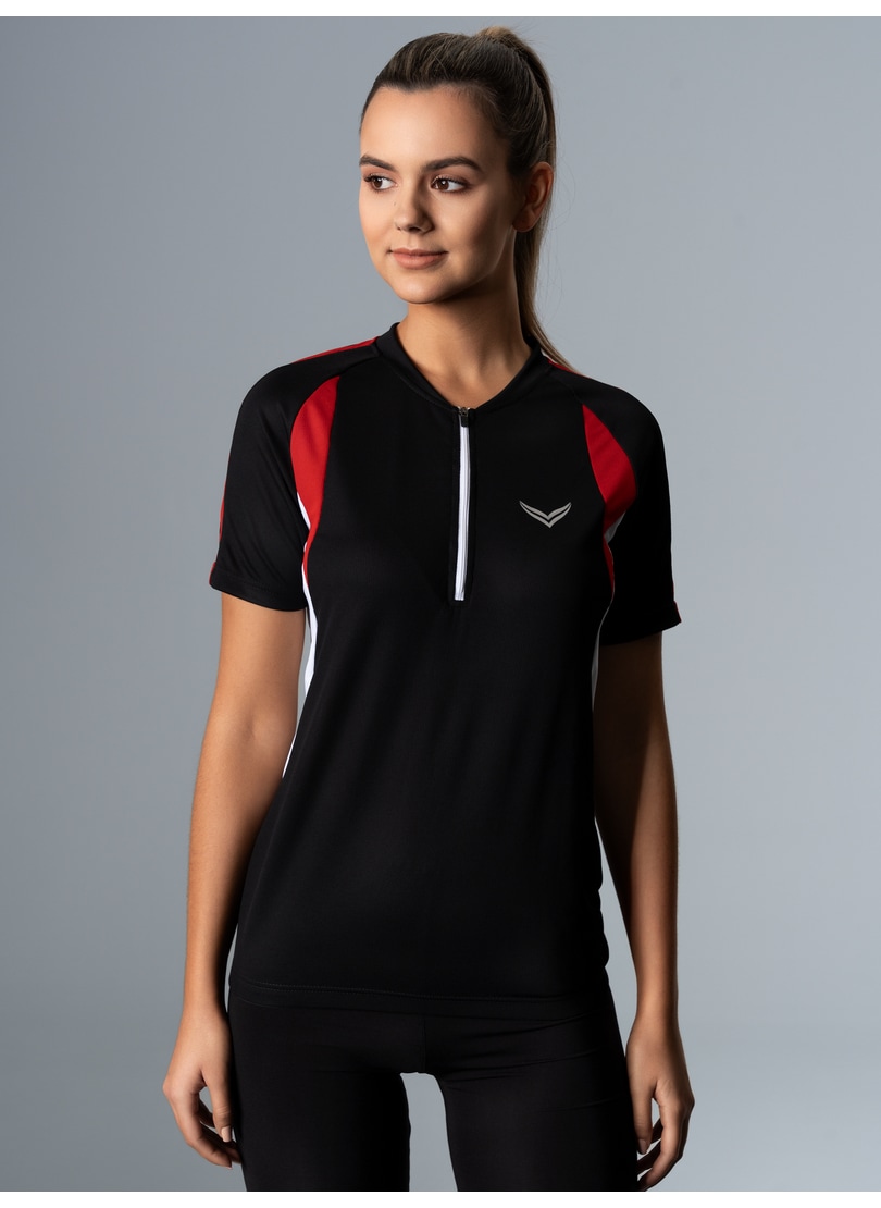 Trigema T-Shirt »TRIGEMA Fahrradtrikot aus atmungsaktivem COOLMAX®-Material«, (1 tlg.)
