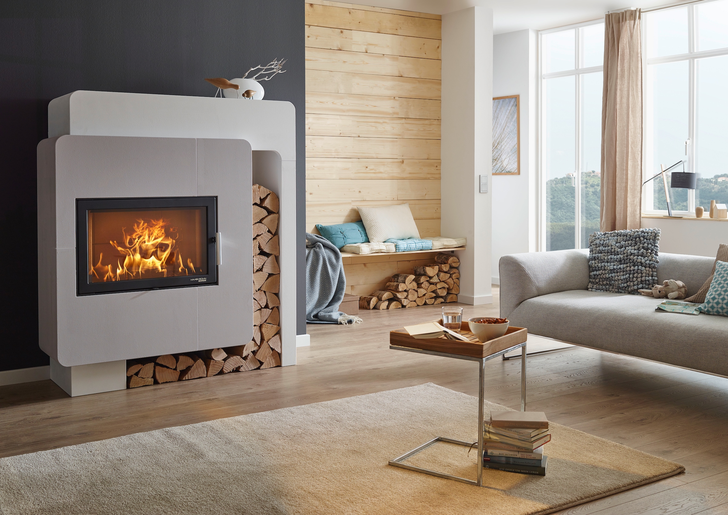 Haas + Sohn Kaminbausätze »ARLBERG  mit Komfort IV =« Set, 